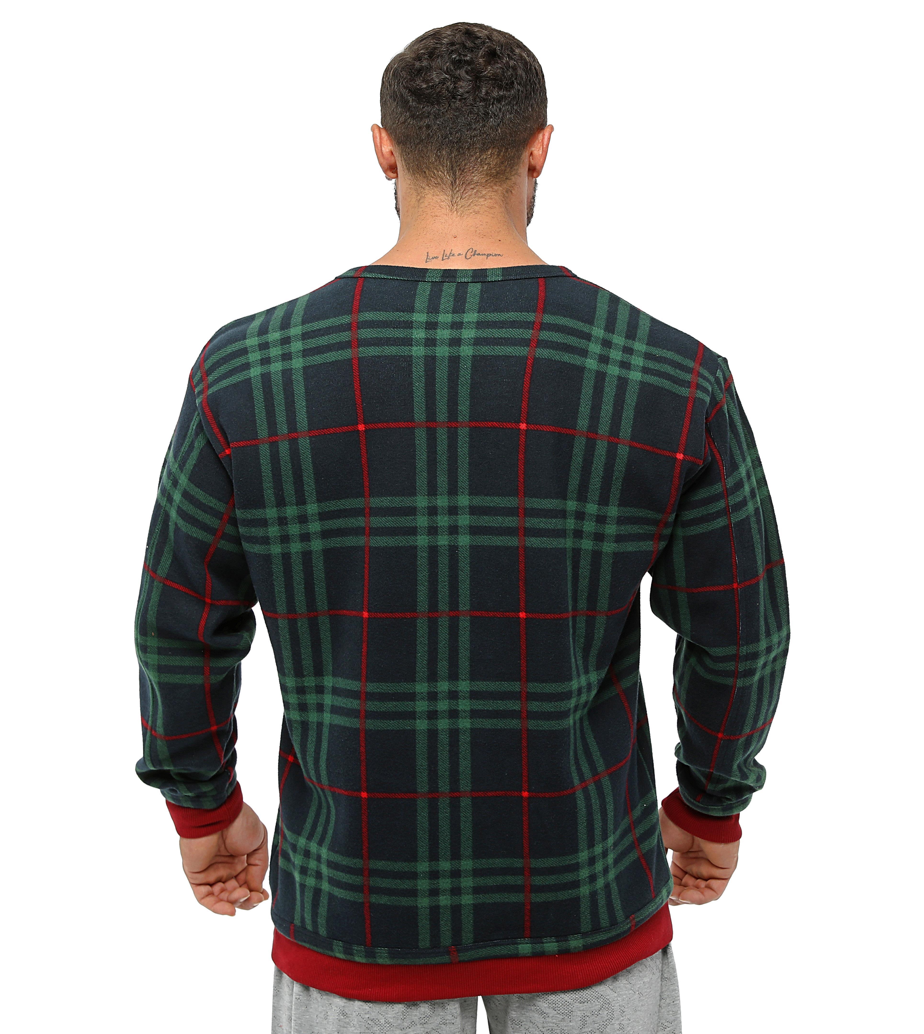 Oversize Kışlık Oduncu Sweatshirt Big Sam 4706
