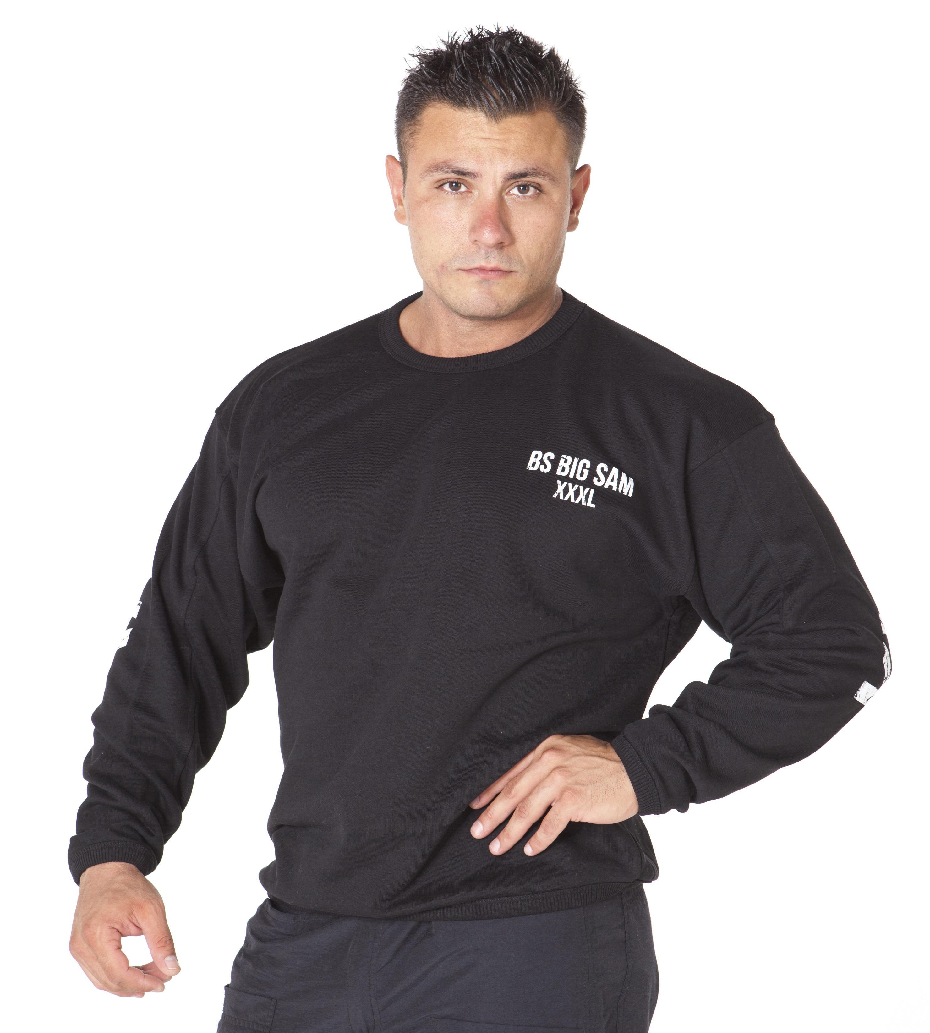 Oversize Kışlık Spor Sweatshirt XXL Power Big Sam 4570