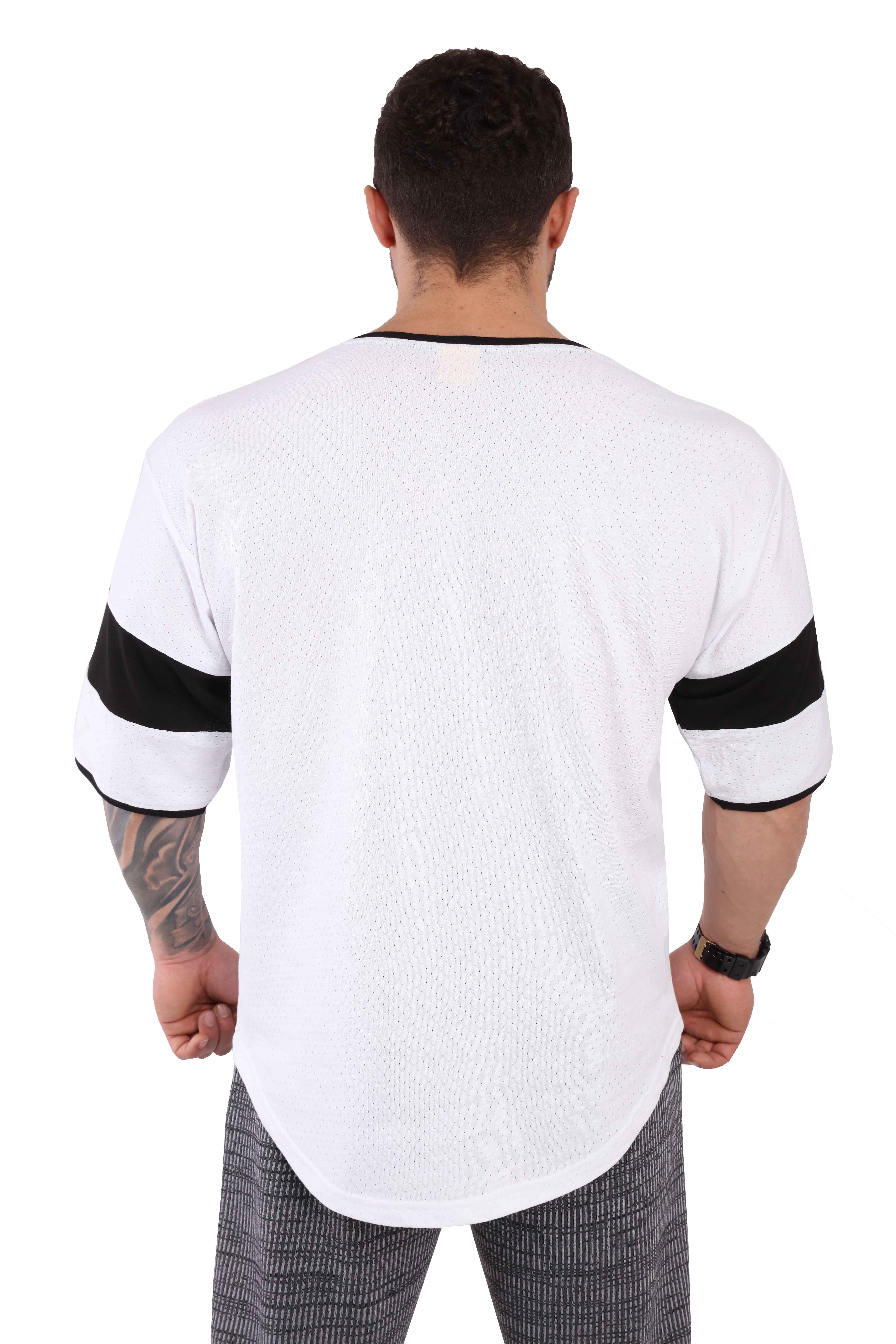 Oversize Mikro Gözenekli Spor T-shirt Big Sam 3278