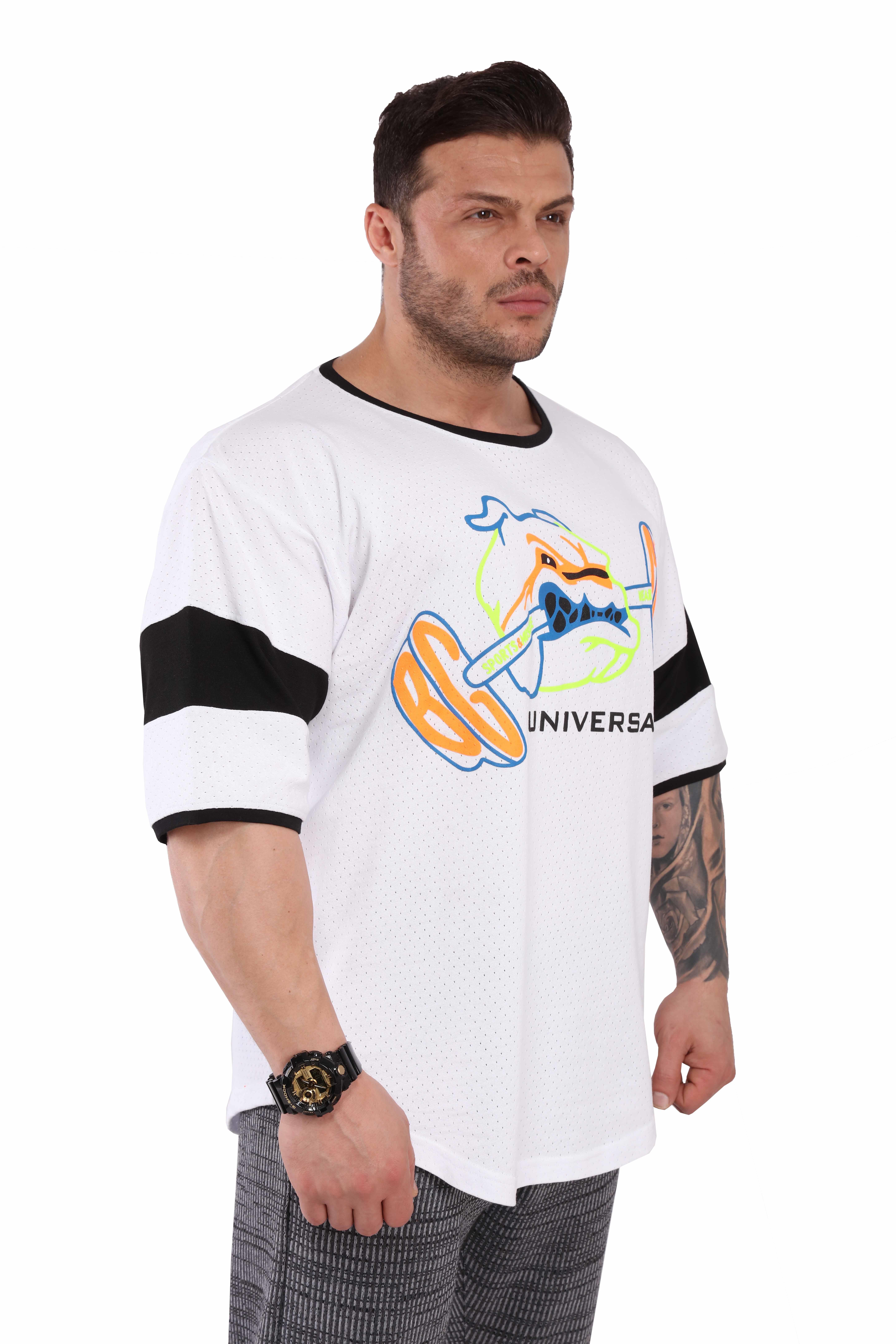 Oversize Mikro Gözenekli Spor T-shirt Big Sam 3278