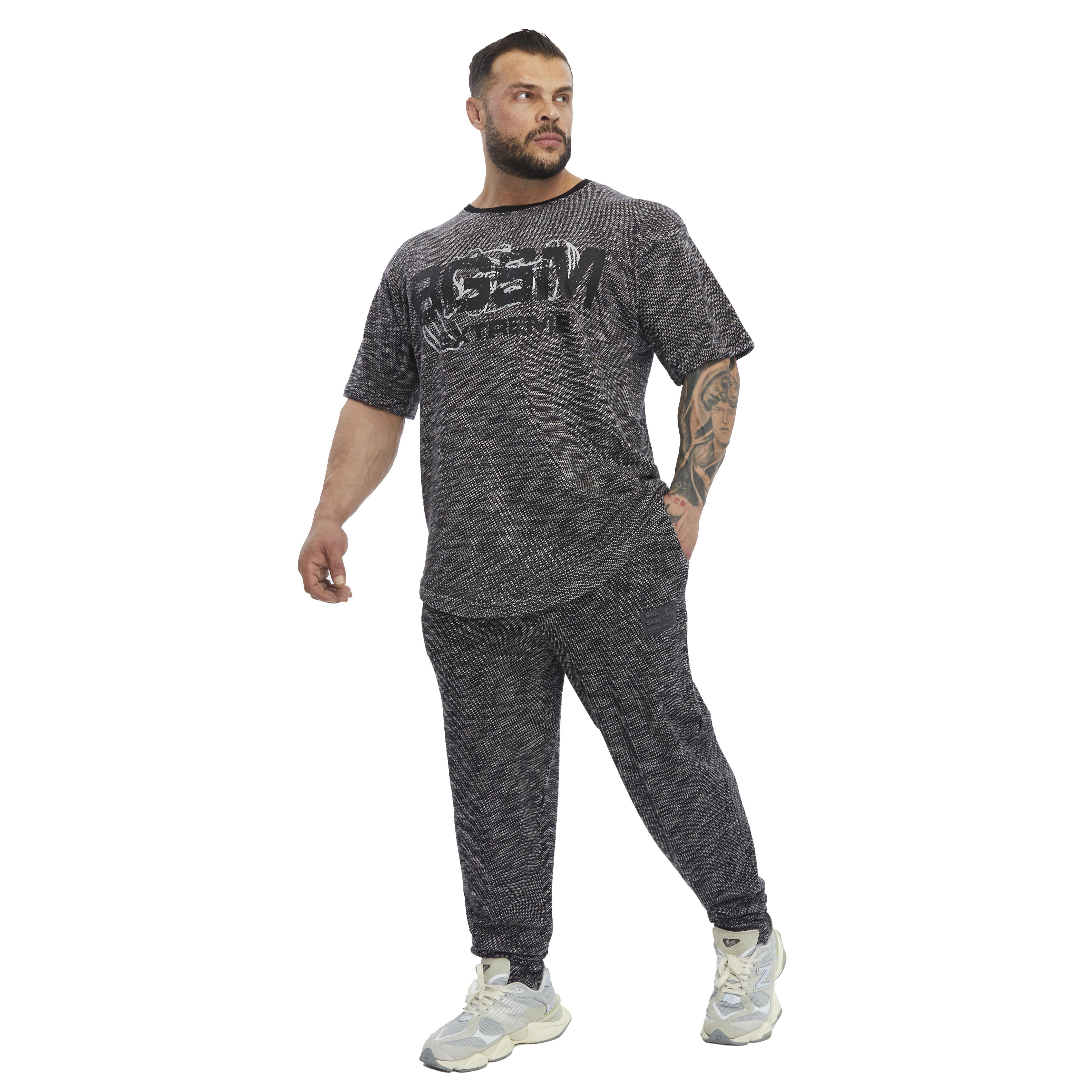 Oversize Örgü Dokulu Pamuklu T-shirt BGSM 3312