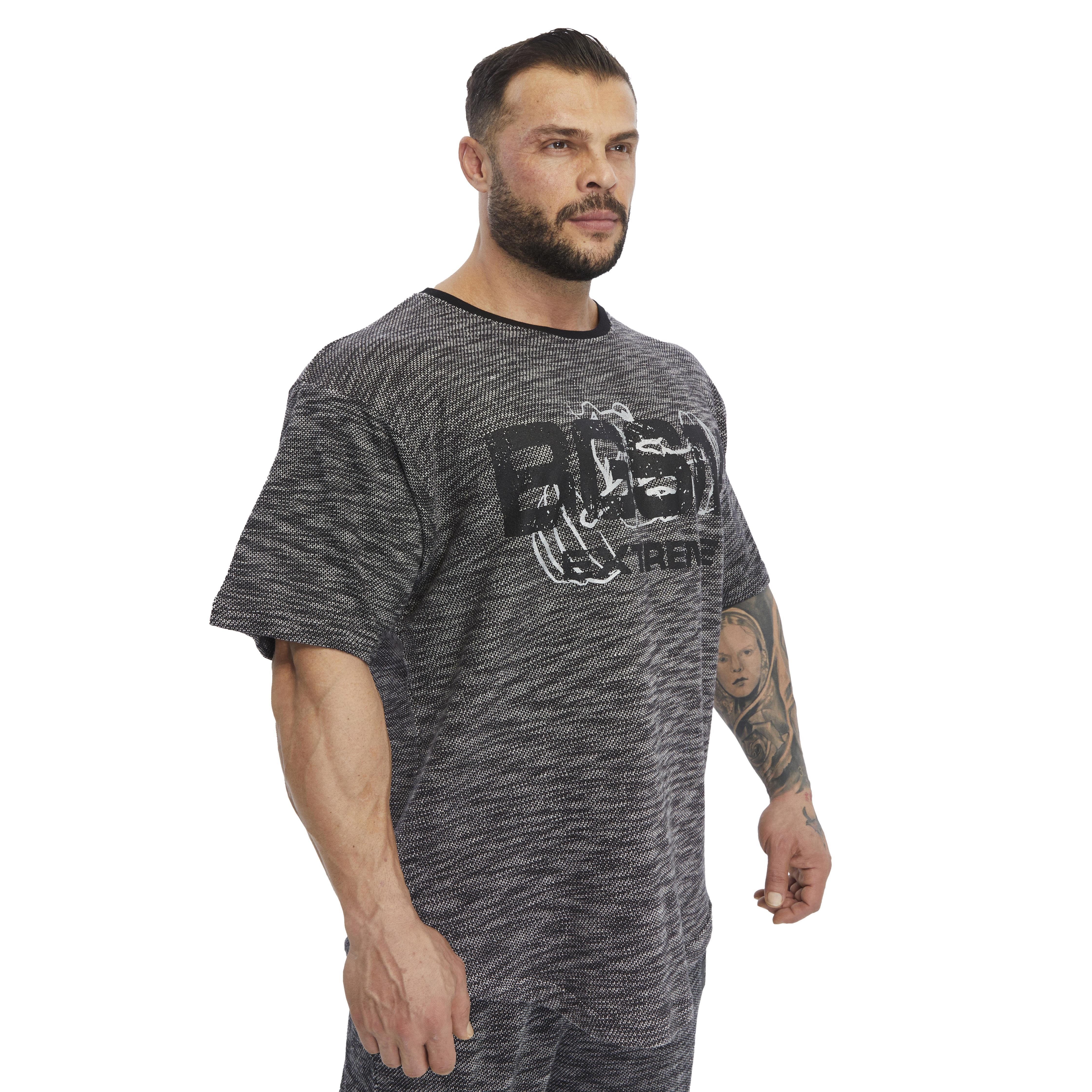 Oversize Örgü Dokulu Pamuklu T-shirt BGSM 3312