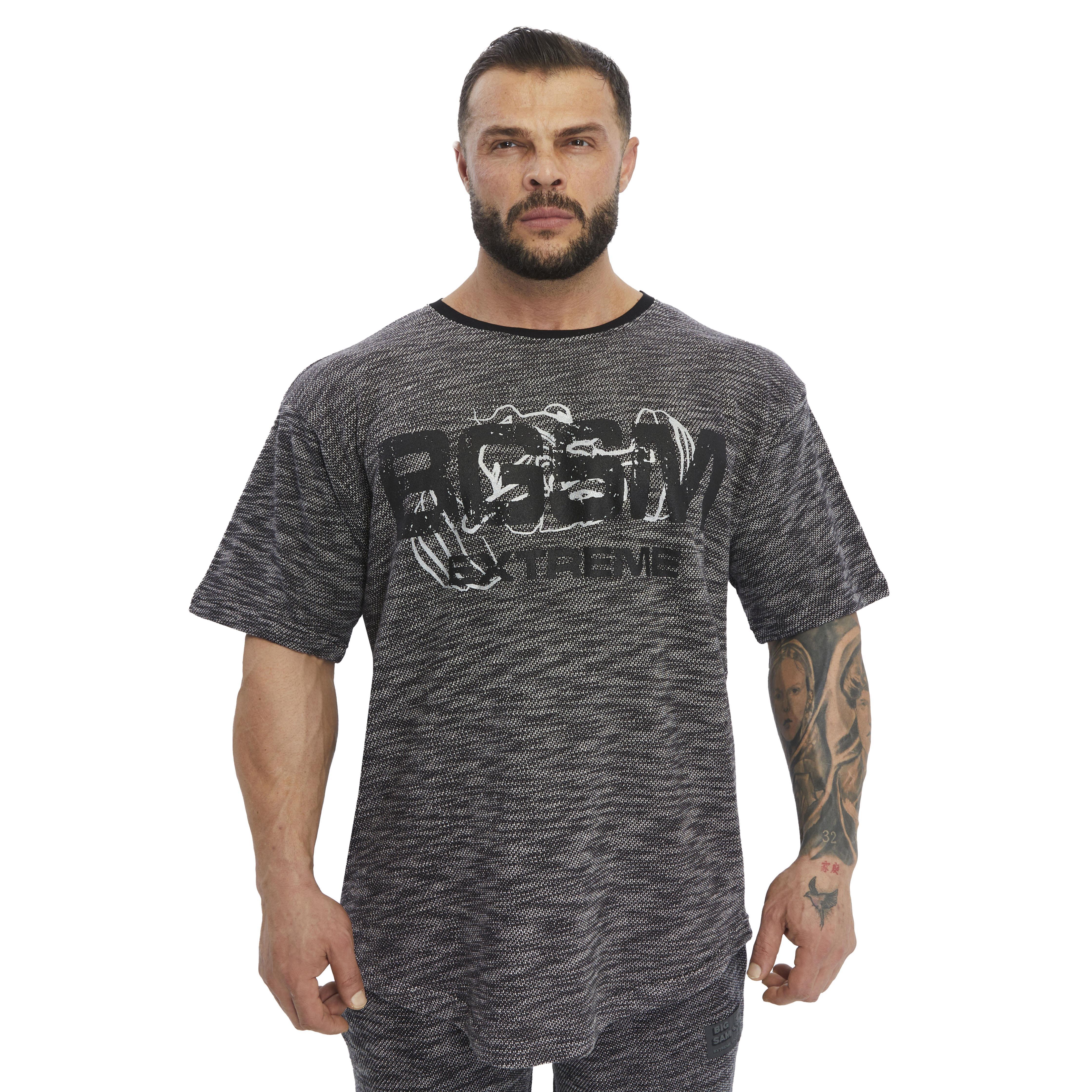 Oversize Örgü Dokulu Pamuklu T-shirt BGSM 3312