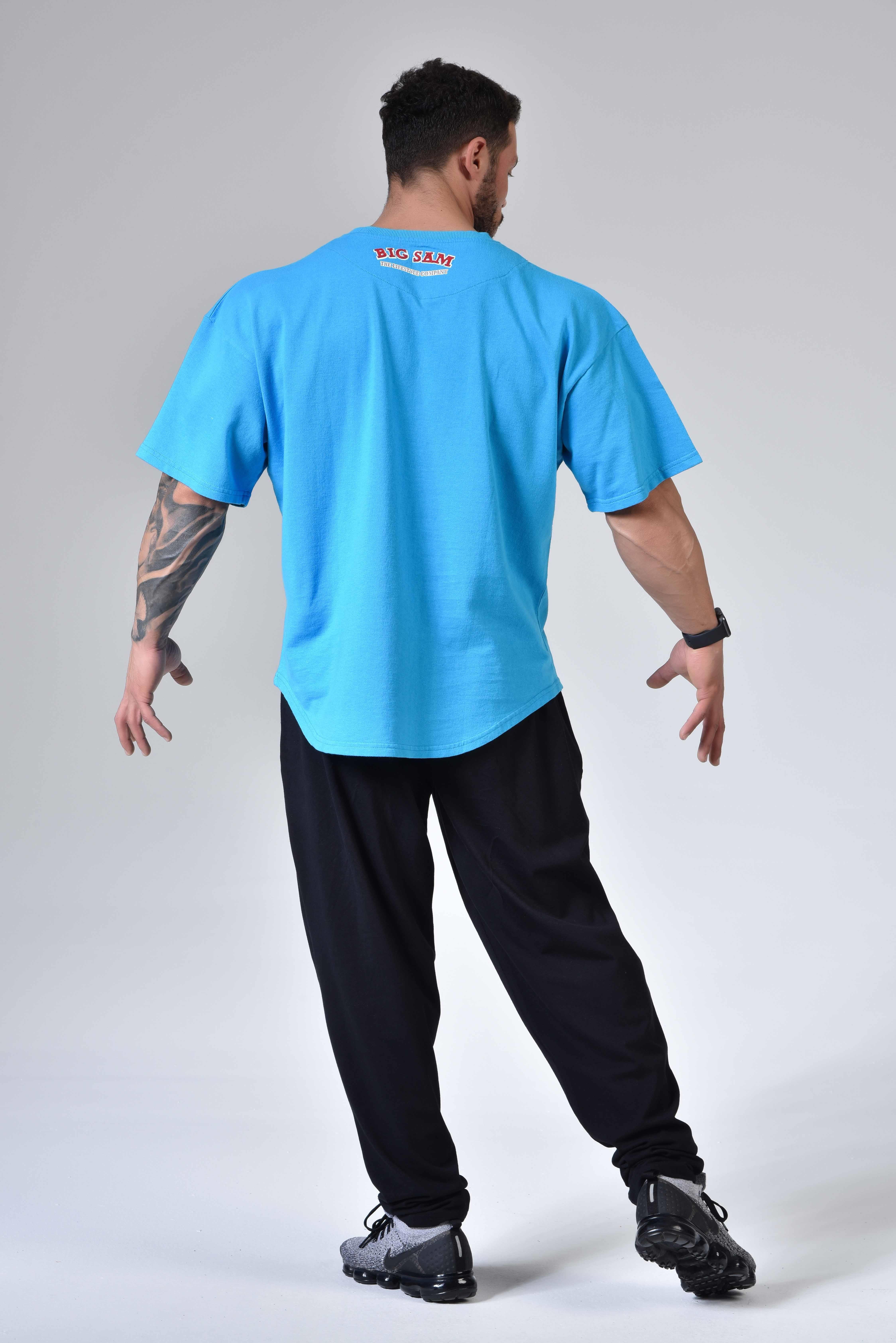 Oversize Pamuk Spor T-shirt Big Sam 3109