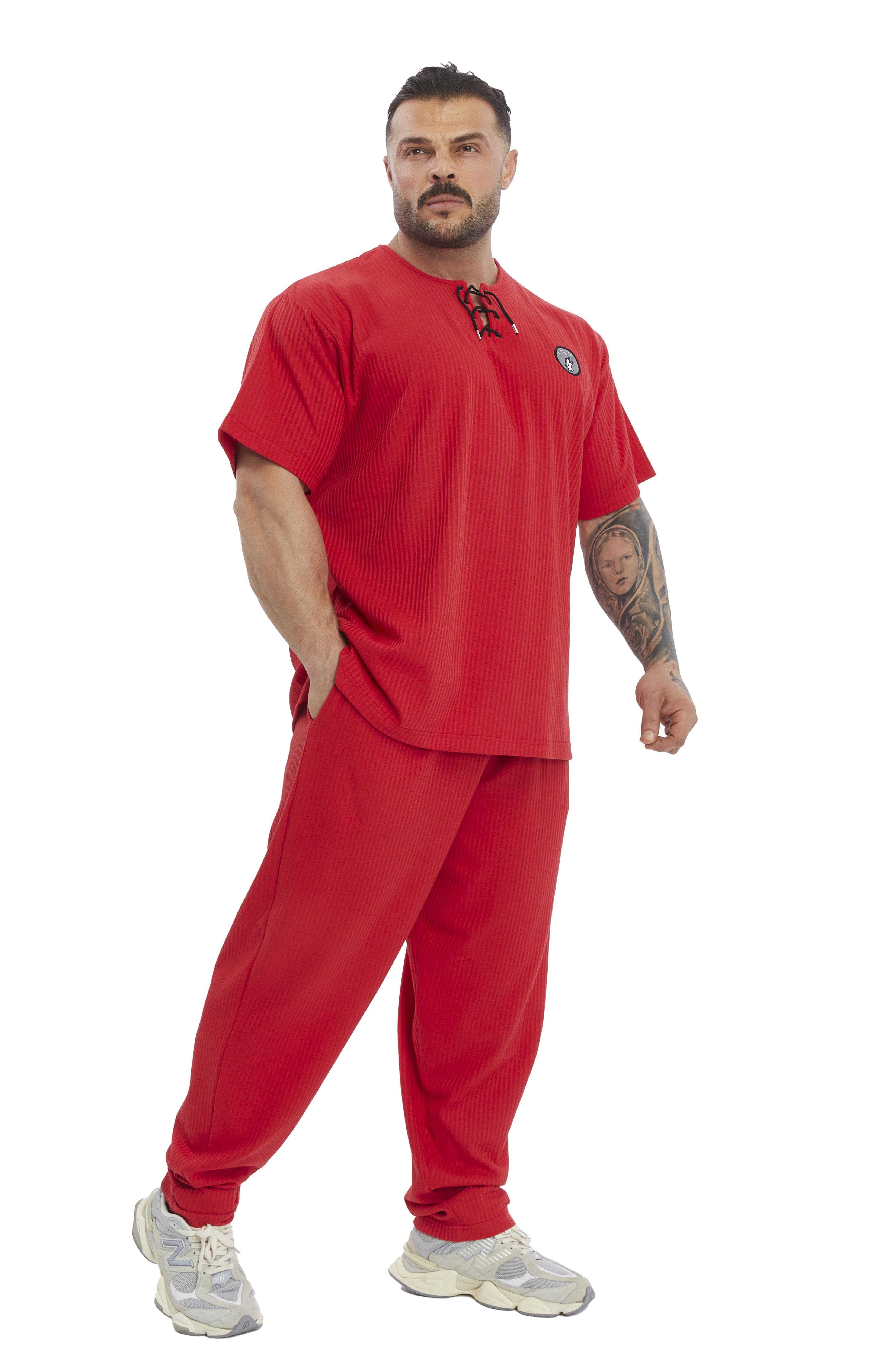 Oversize Pamuk T-shirt Bağcıklı Rag Top Stilya 3372