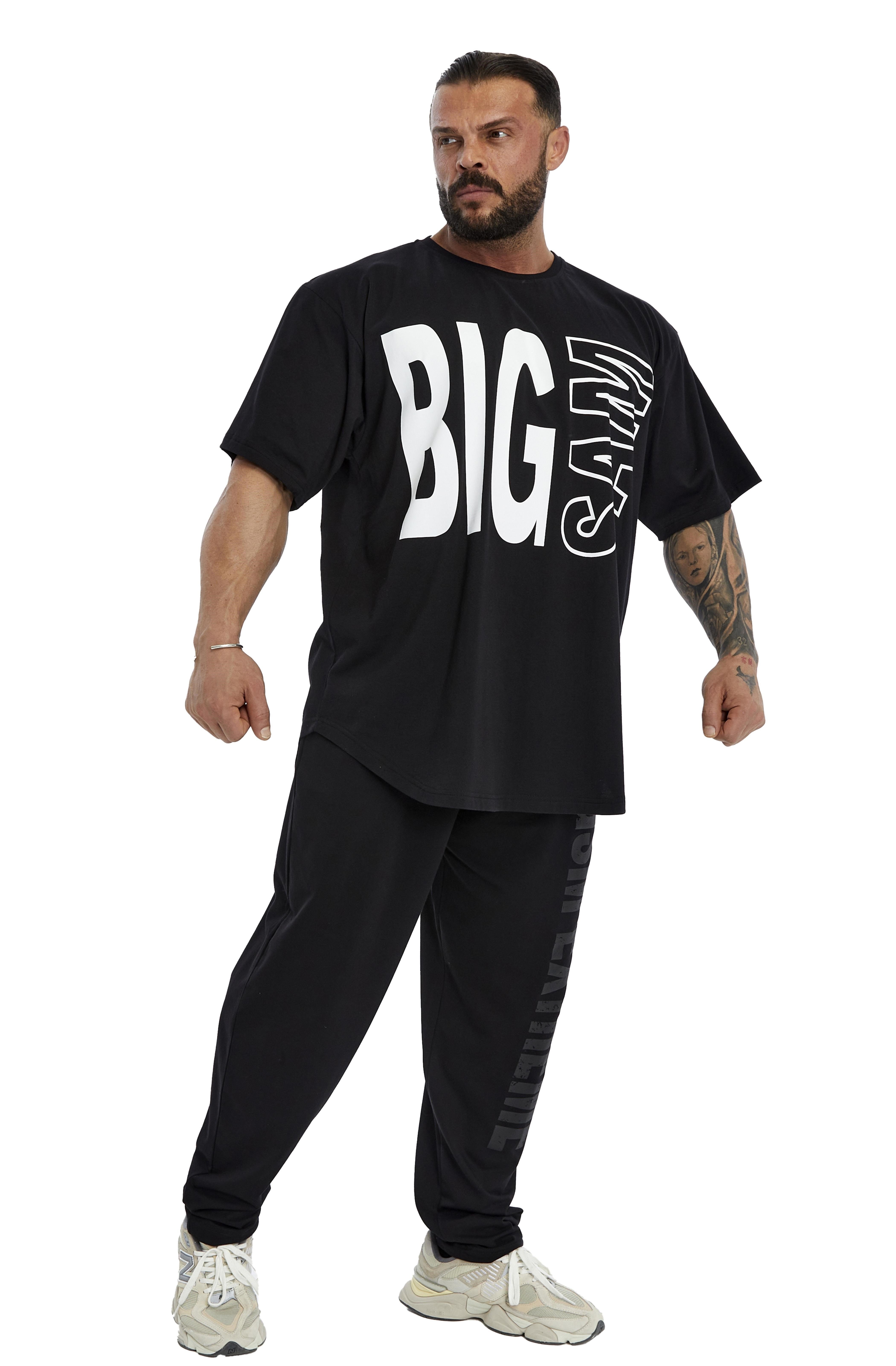 Oversize Pamuk T-shirt Gym Rag Top Big Sam 3382