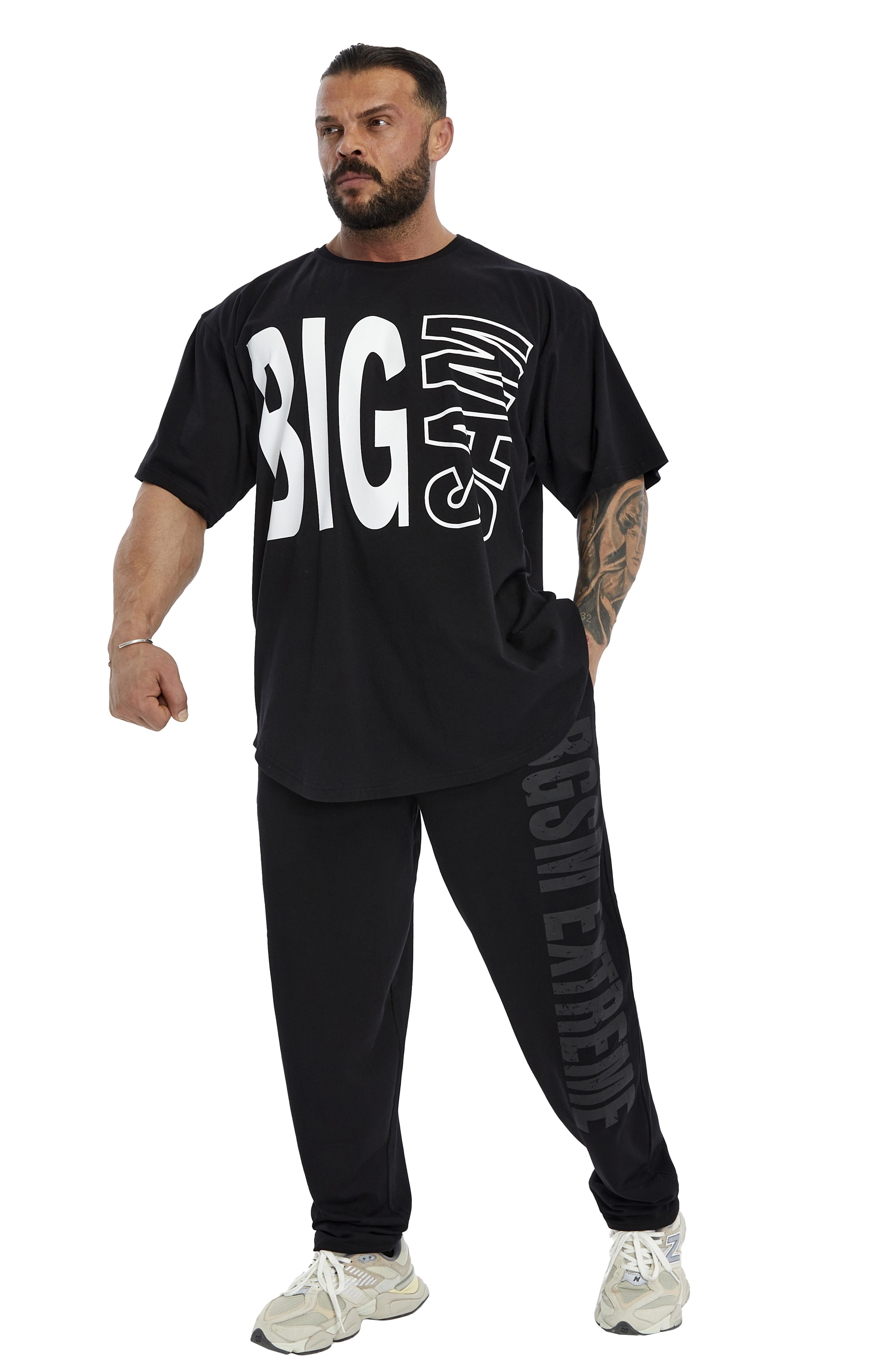 Oversize Pamuk T-shirt Gym Rag Top Big Sam 3382