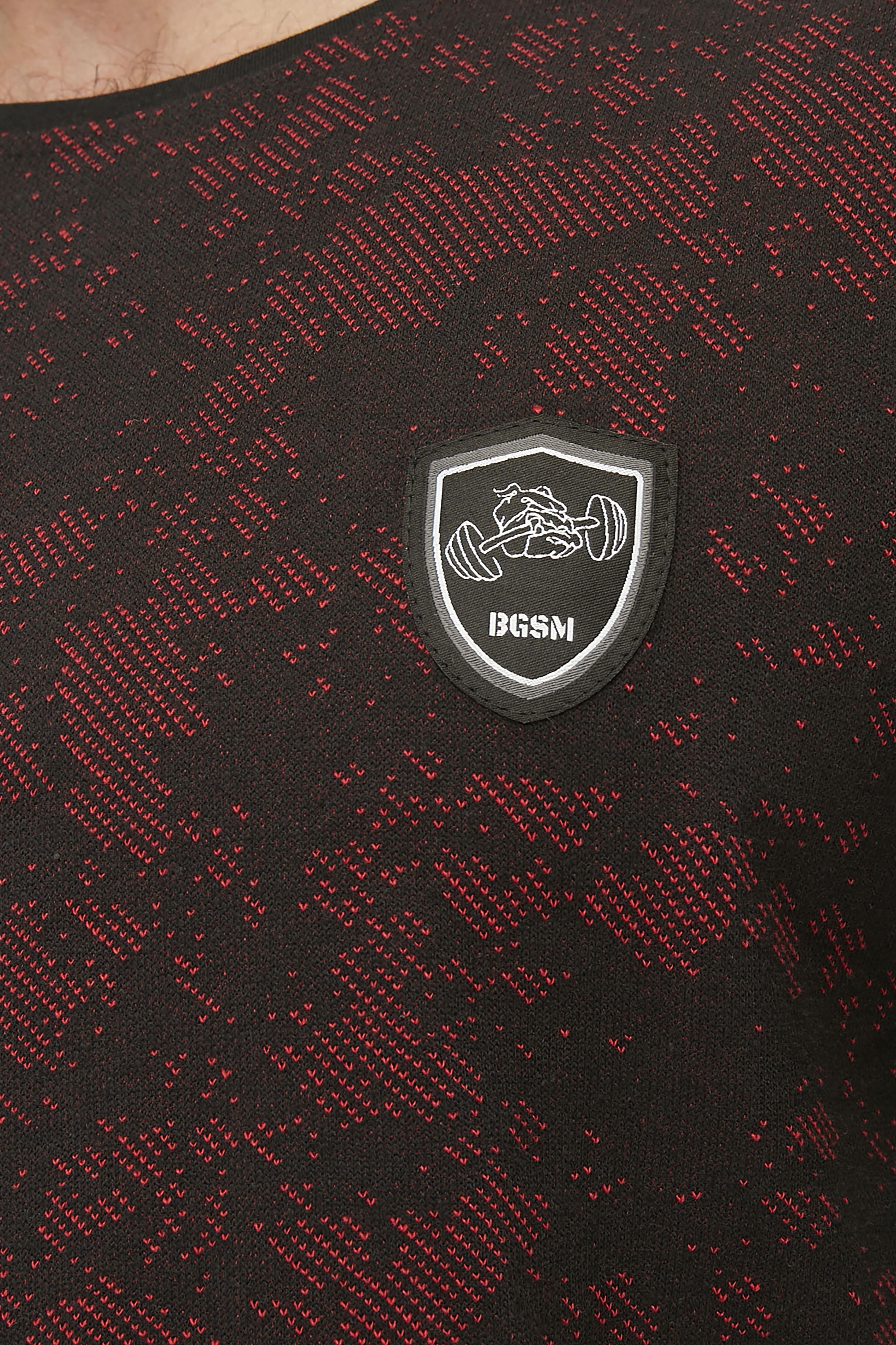 Oversize Pamuklu Rag Top Tişört BGSM 3358