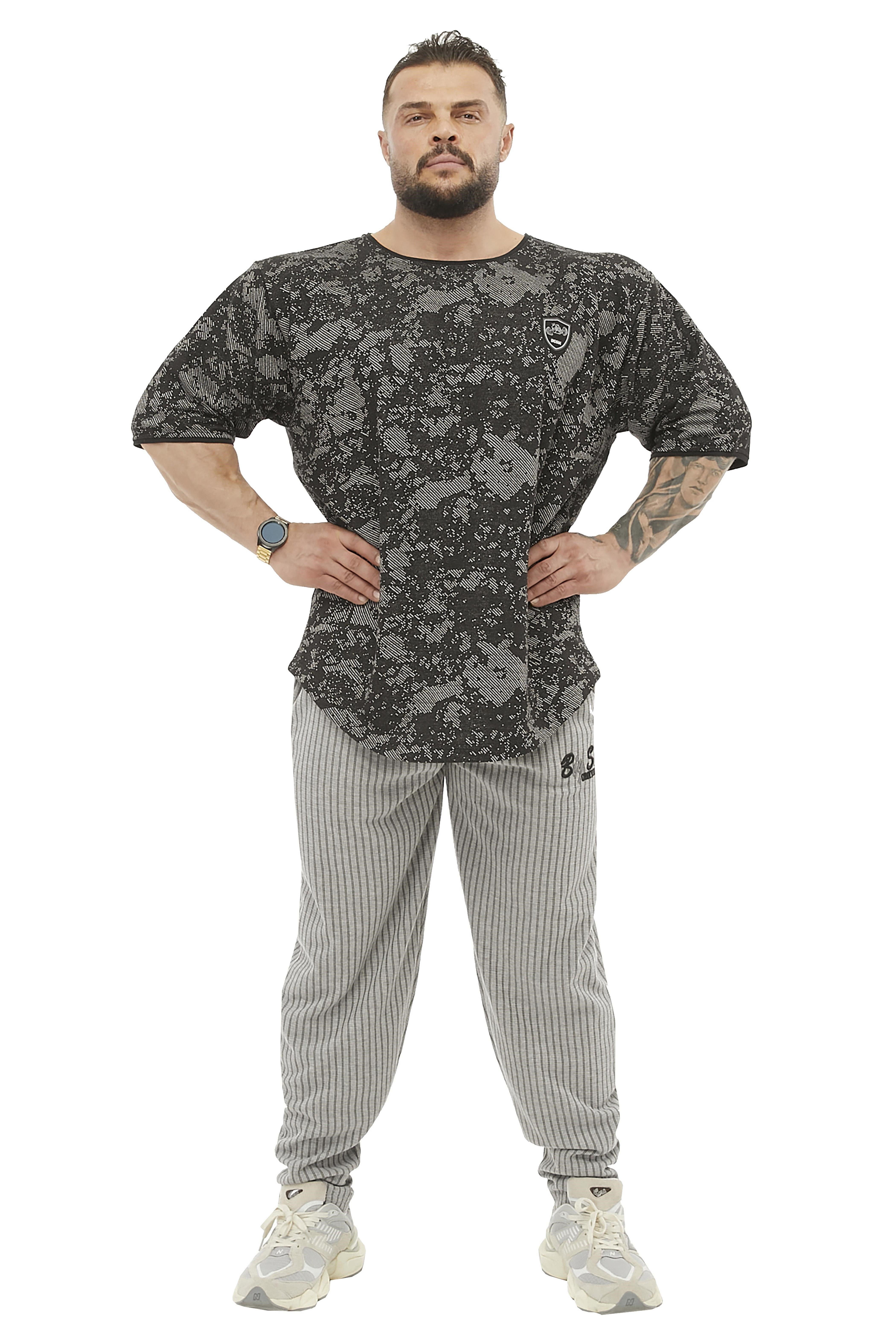 Oversize Pamuklu Rag Top Tişört BGSM 3358