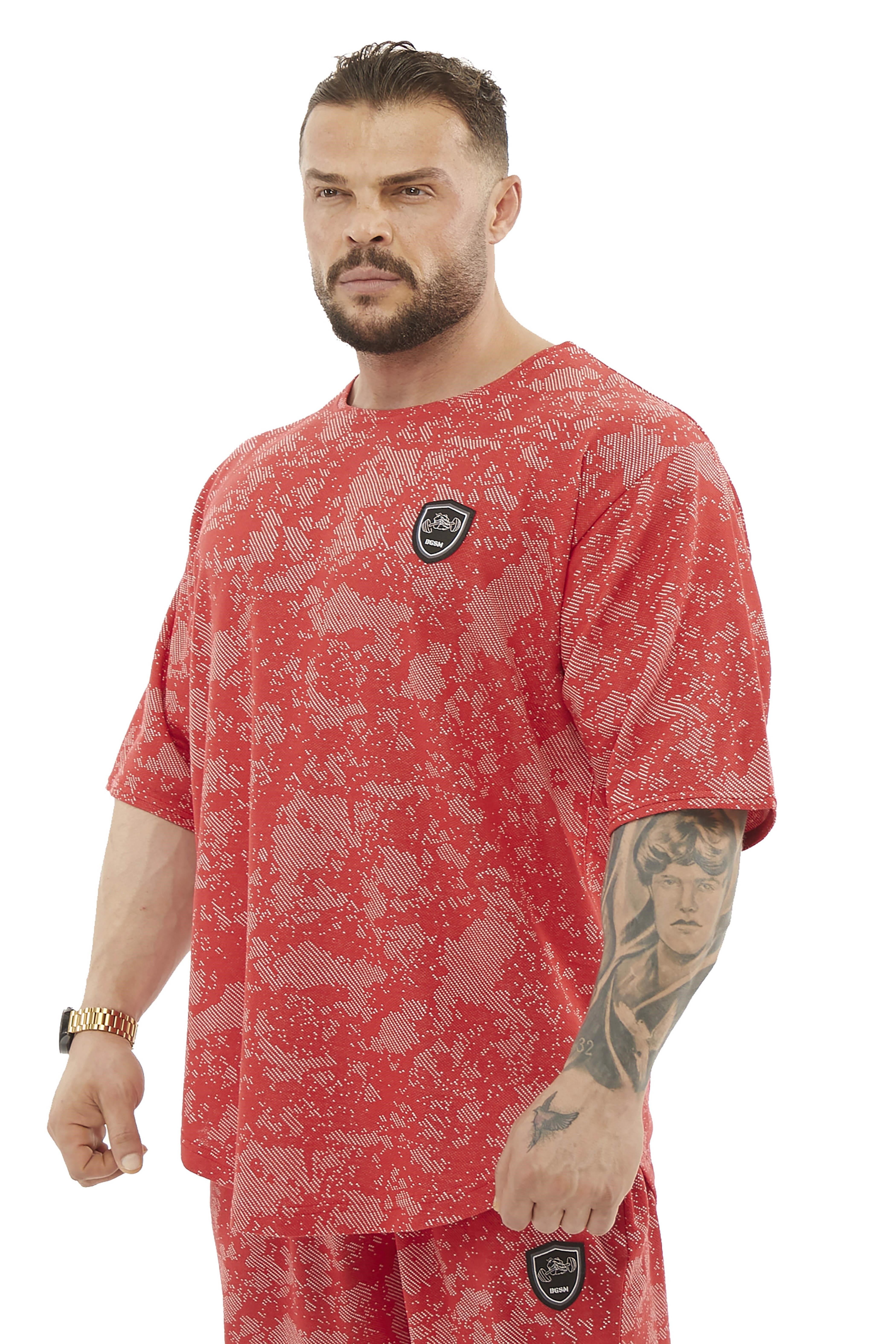 Oversize Pamuklu Rag Top Tişört BGSM 3358