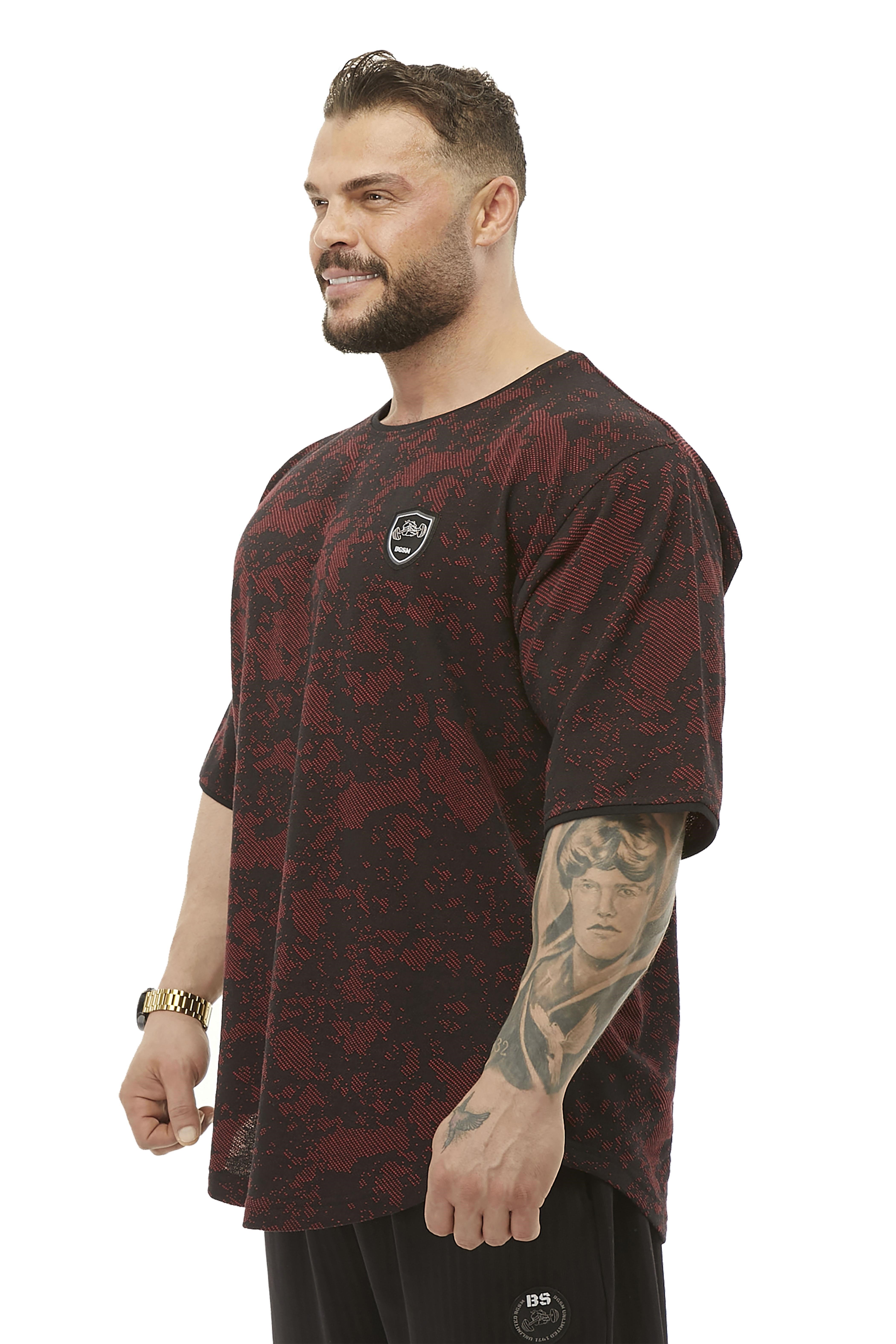 Oversize Pamuklu Rag Top Tişört BGSM 3358