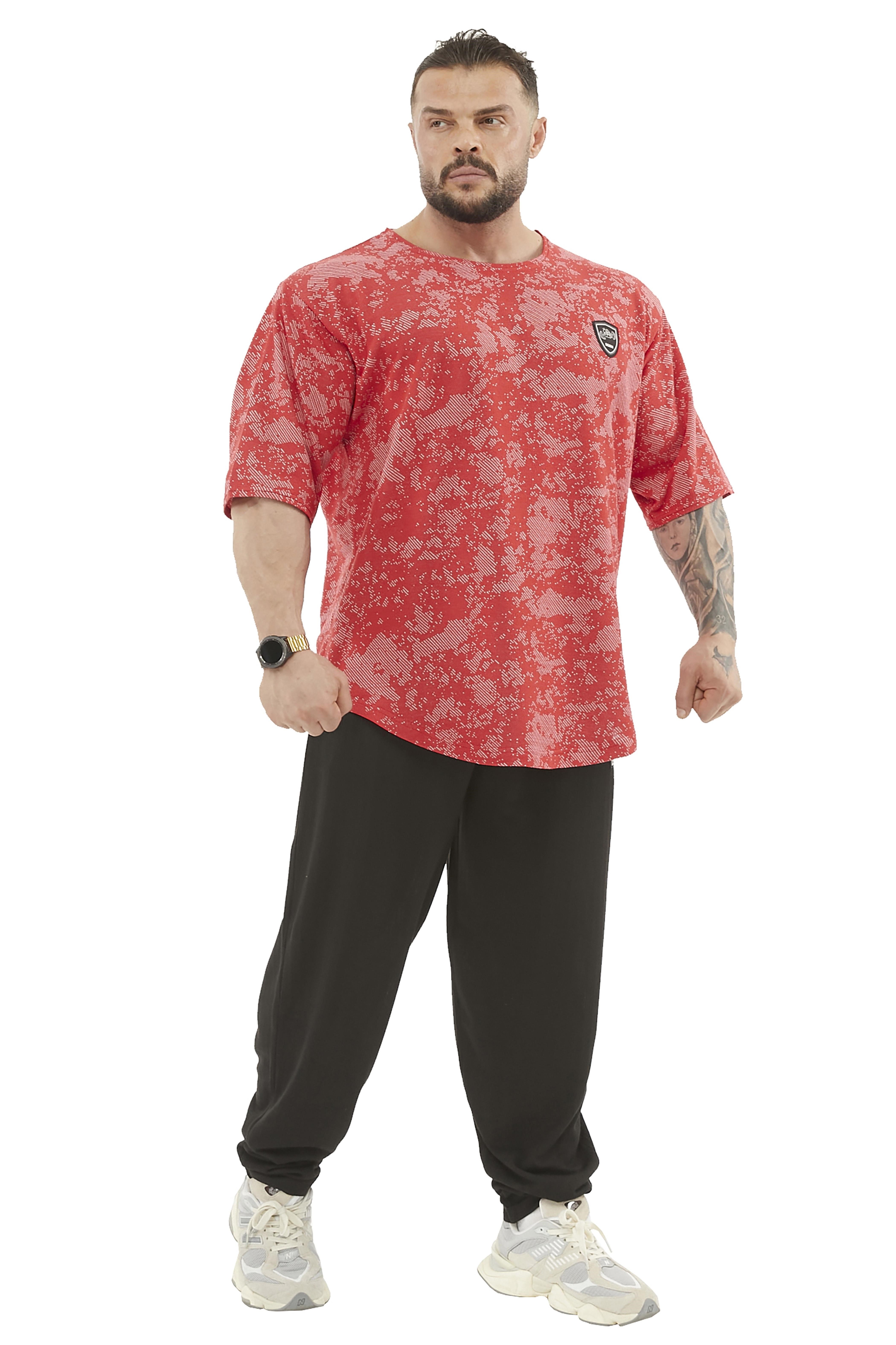 Oversize Pamuklu Rag Top Tişört BGSM 3358