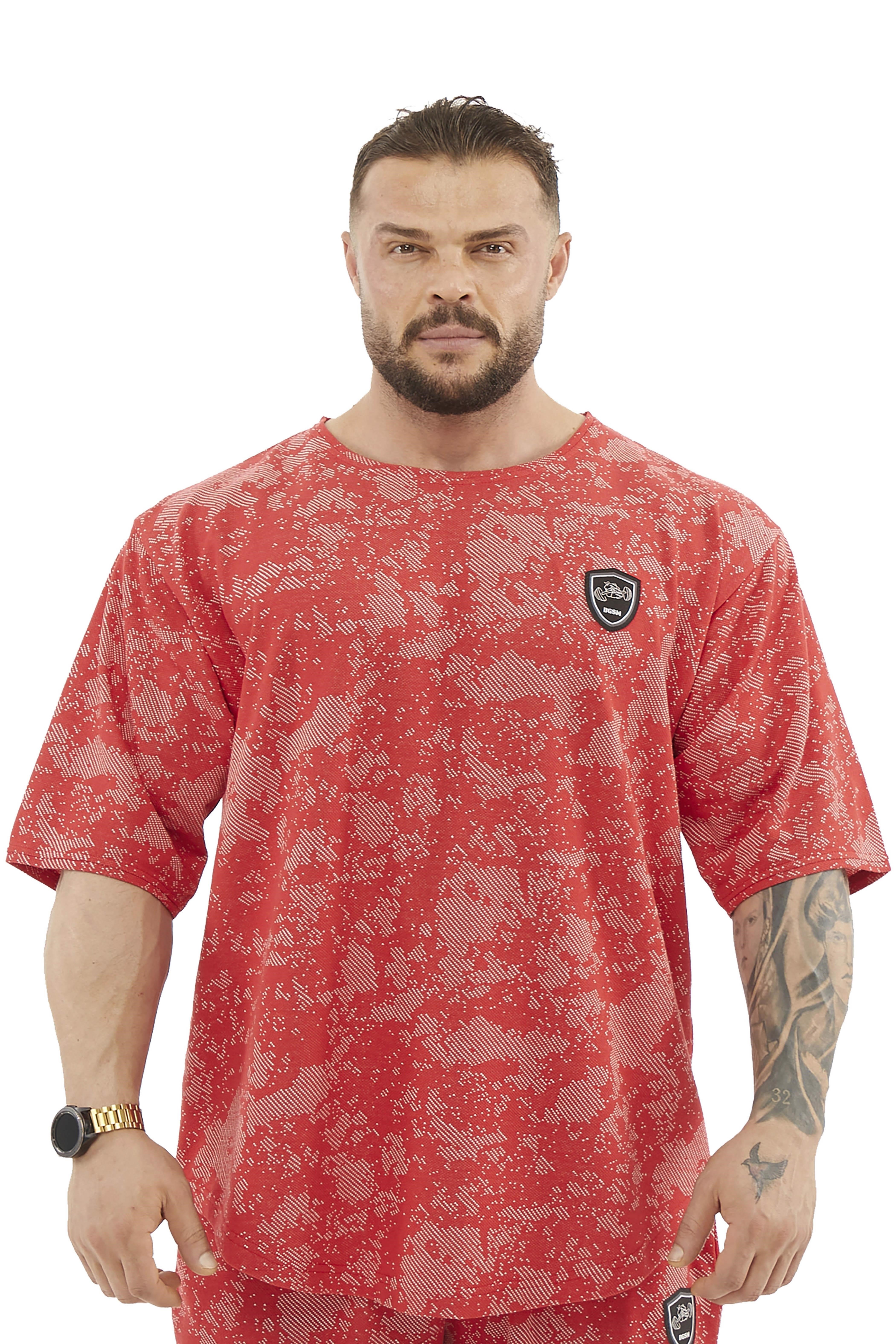 Oversize Pamuklu Rag Top Tişört BGSM 3358
