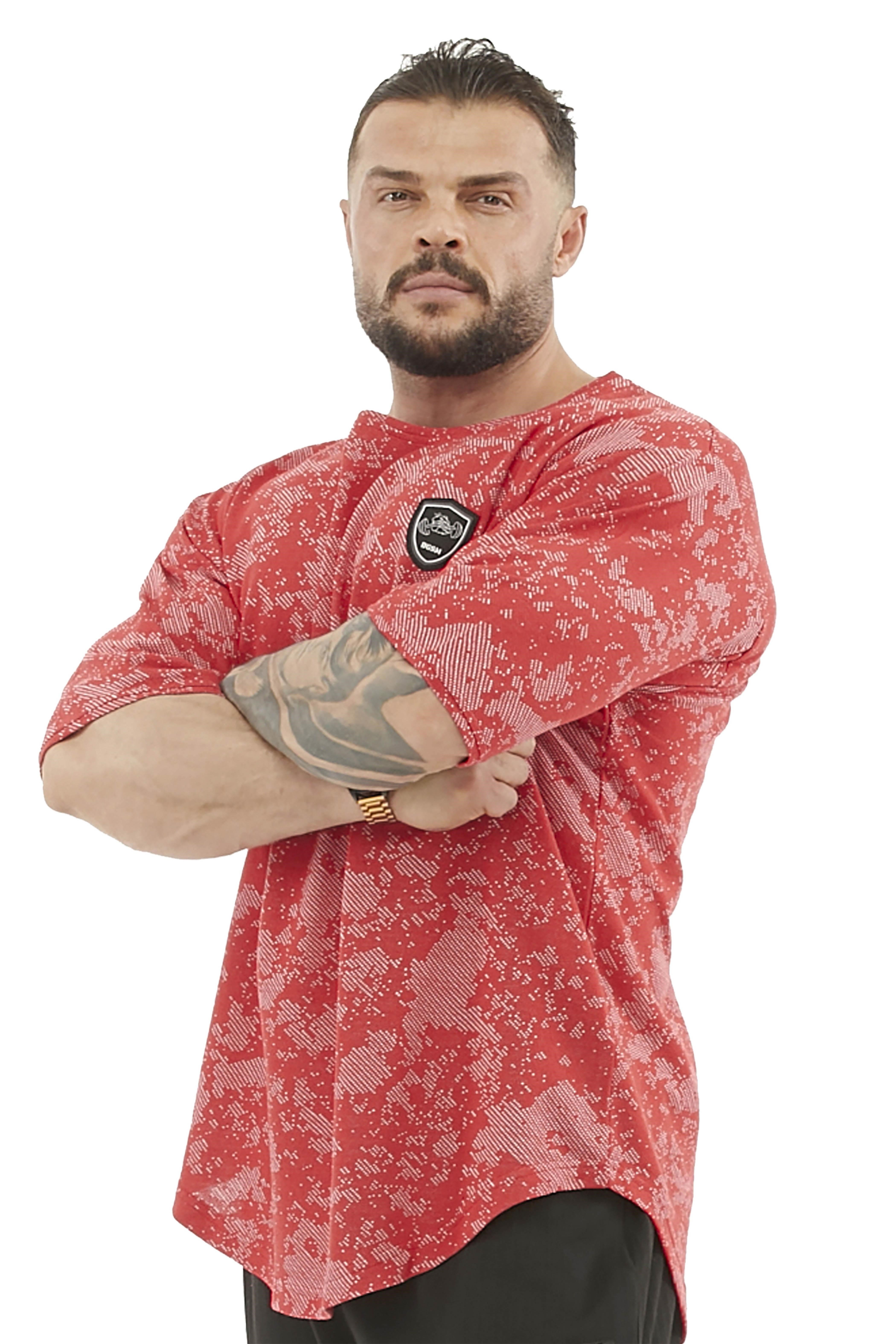 Oversize Pamuklu Rag Top Tişört BGSM 3358
