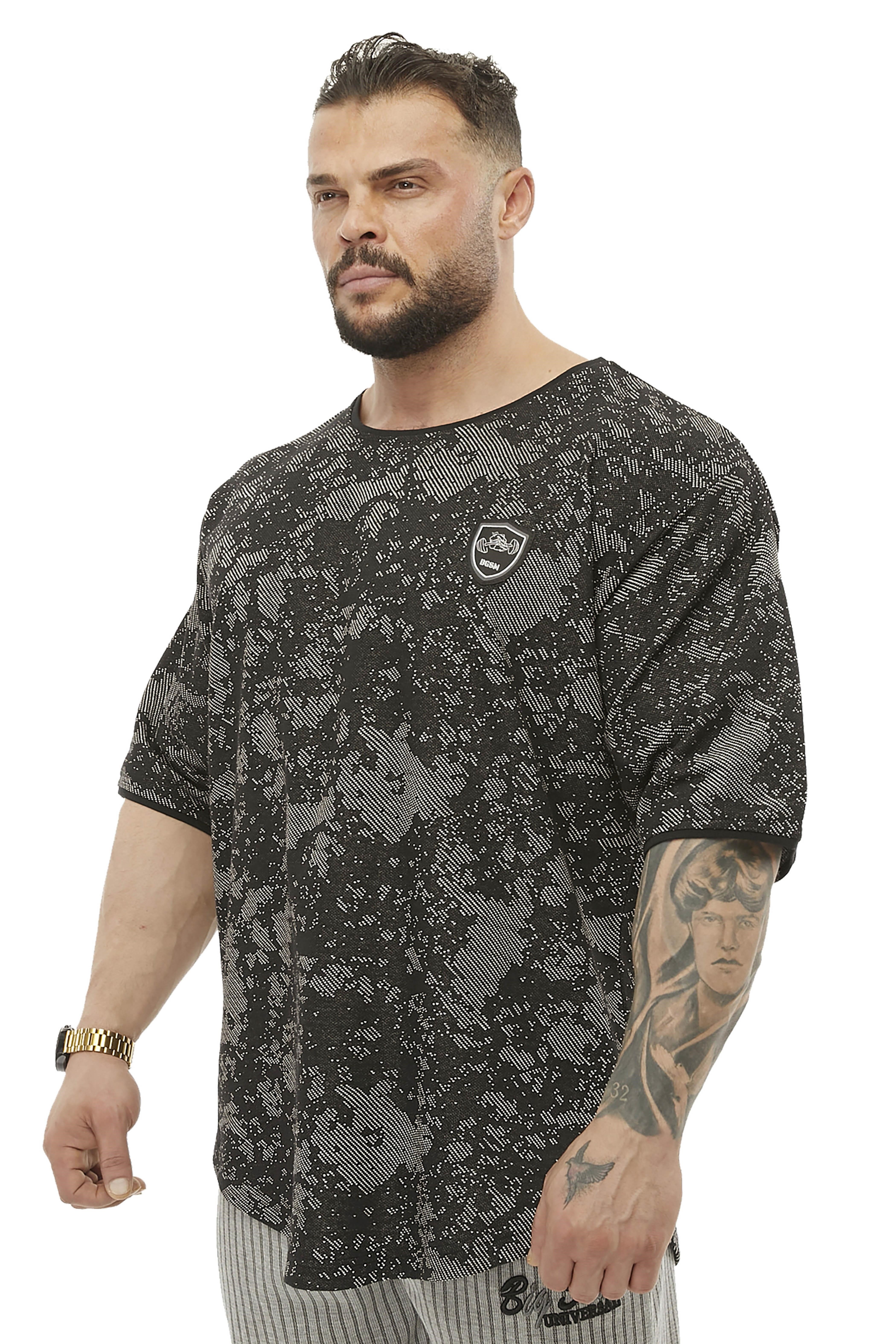 Oversize Pamuklu Rag Top Tişört BGSM 3358