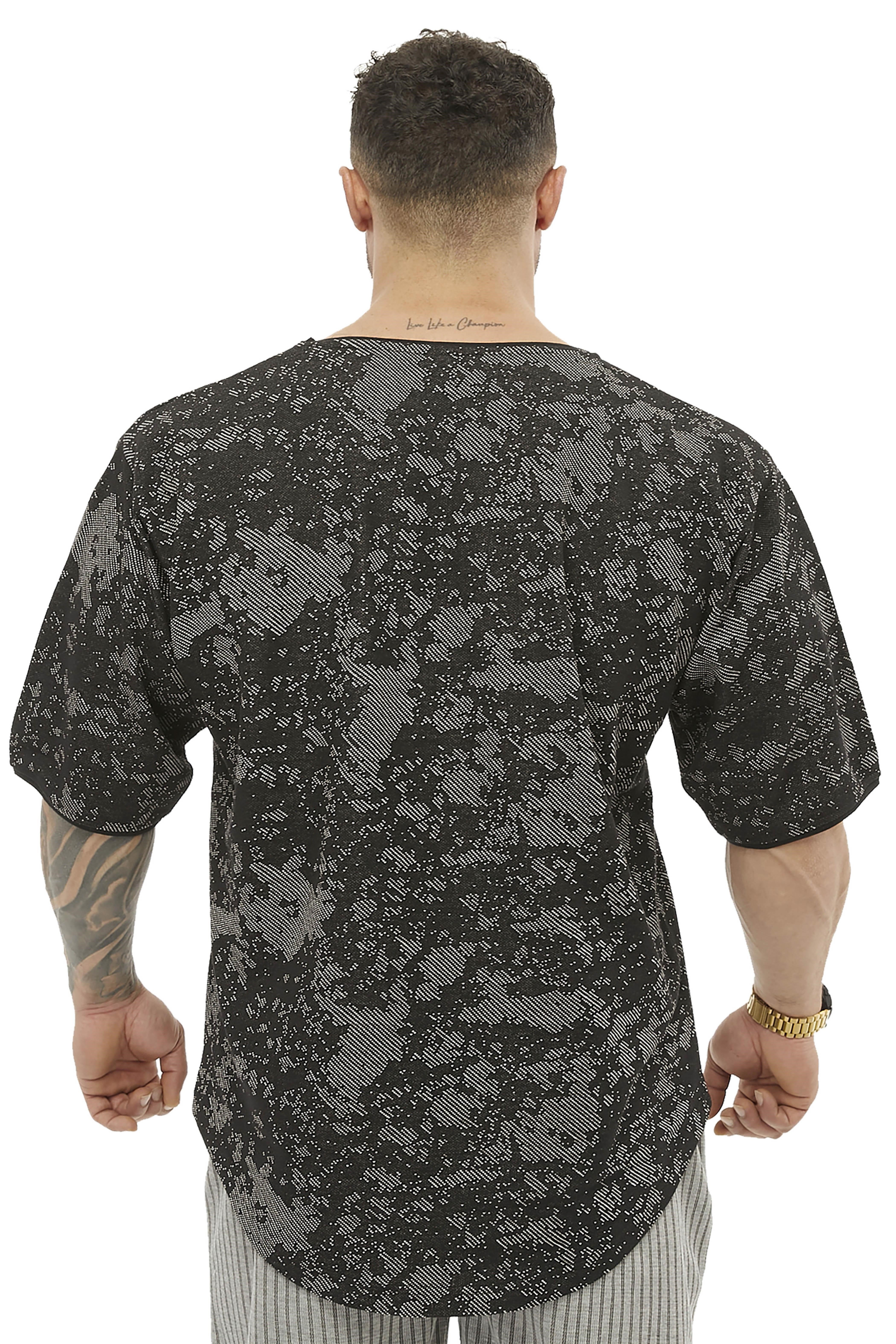 Oversize Pamuklu Rag Top Tişört BGSM 3358