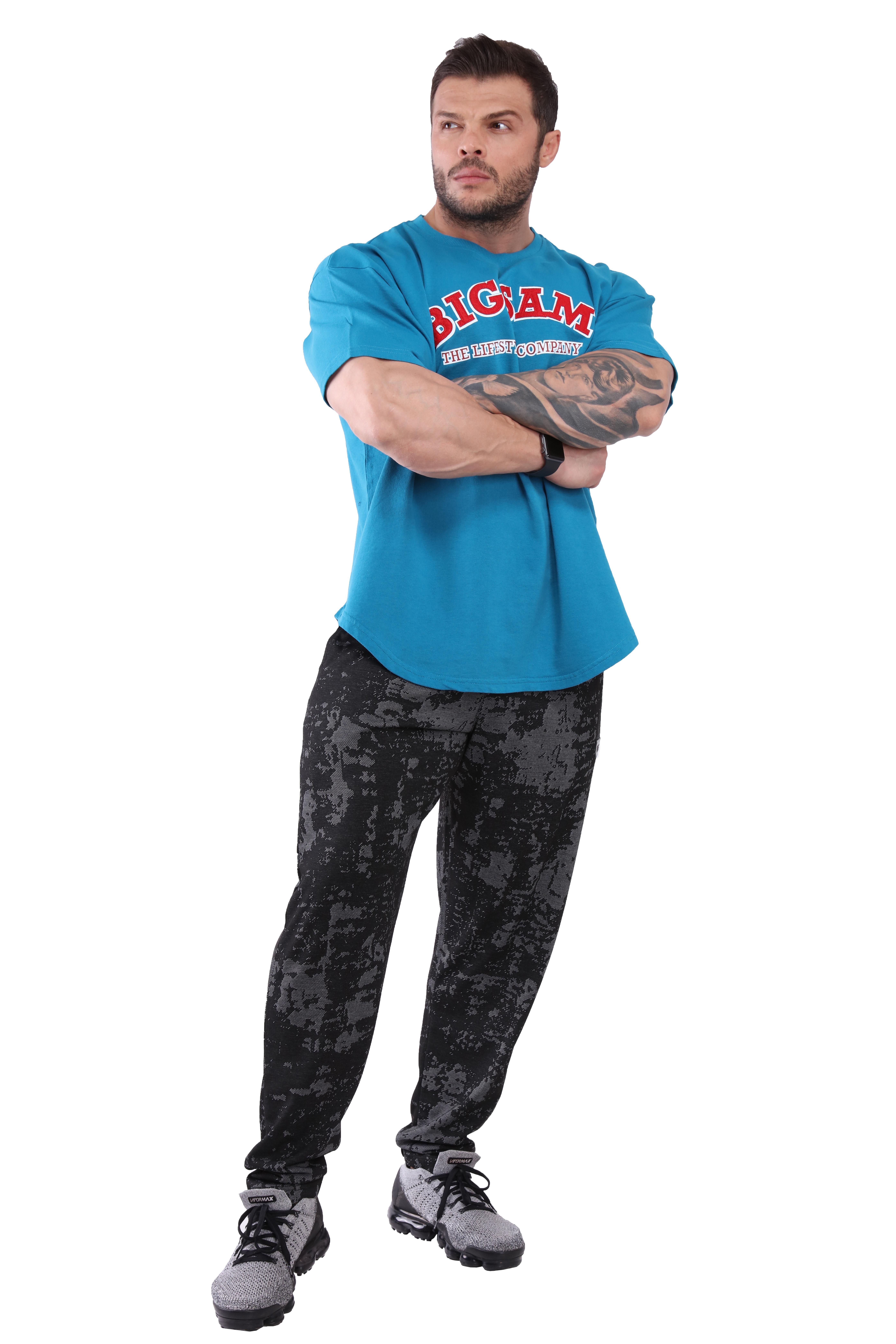 Oversize Pamuklu Rahat Kesim T-shirt Big Sam 3108