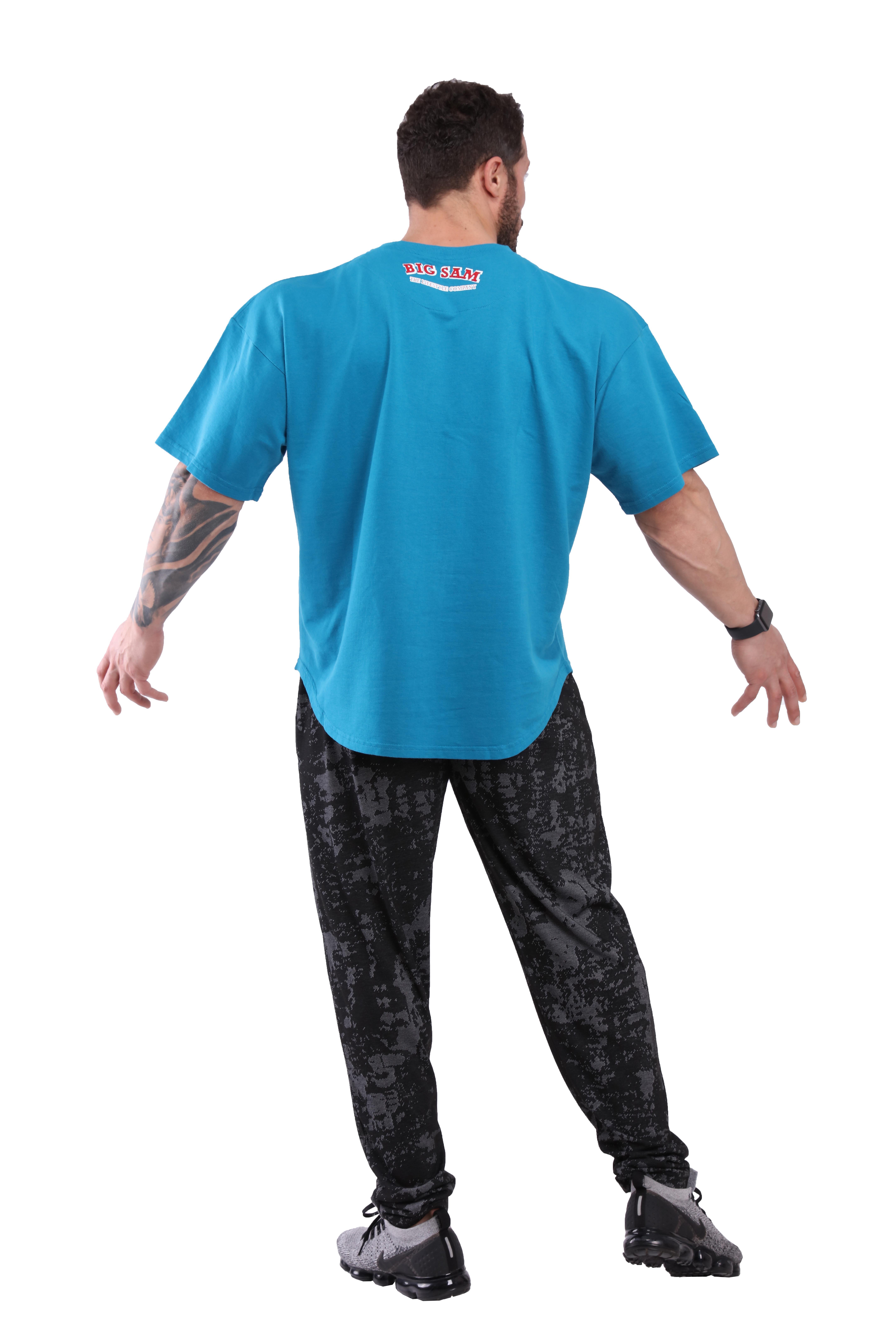 Oversize Pamuklu Rahat Kesim T-shirt Big Sam 3108