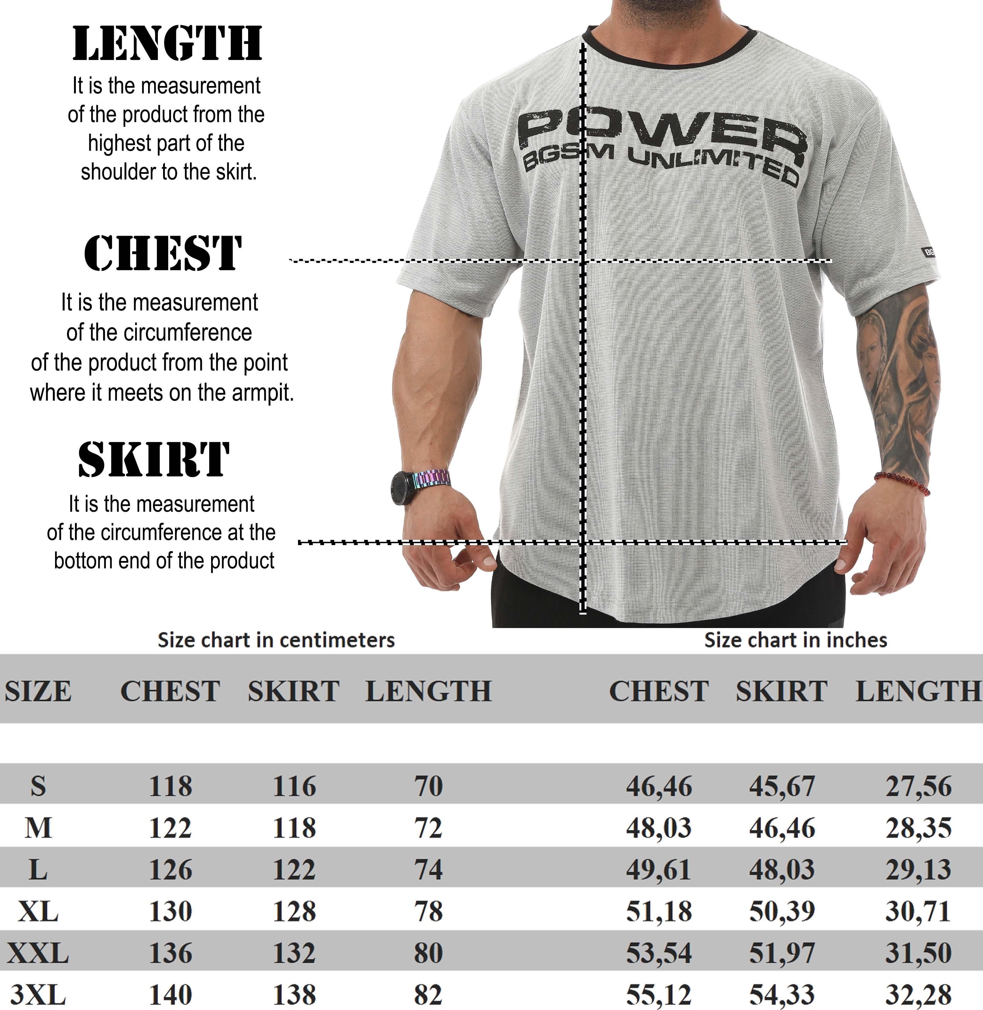 Oversize Pamuklu Spor T-shirt BGSM 3330