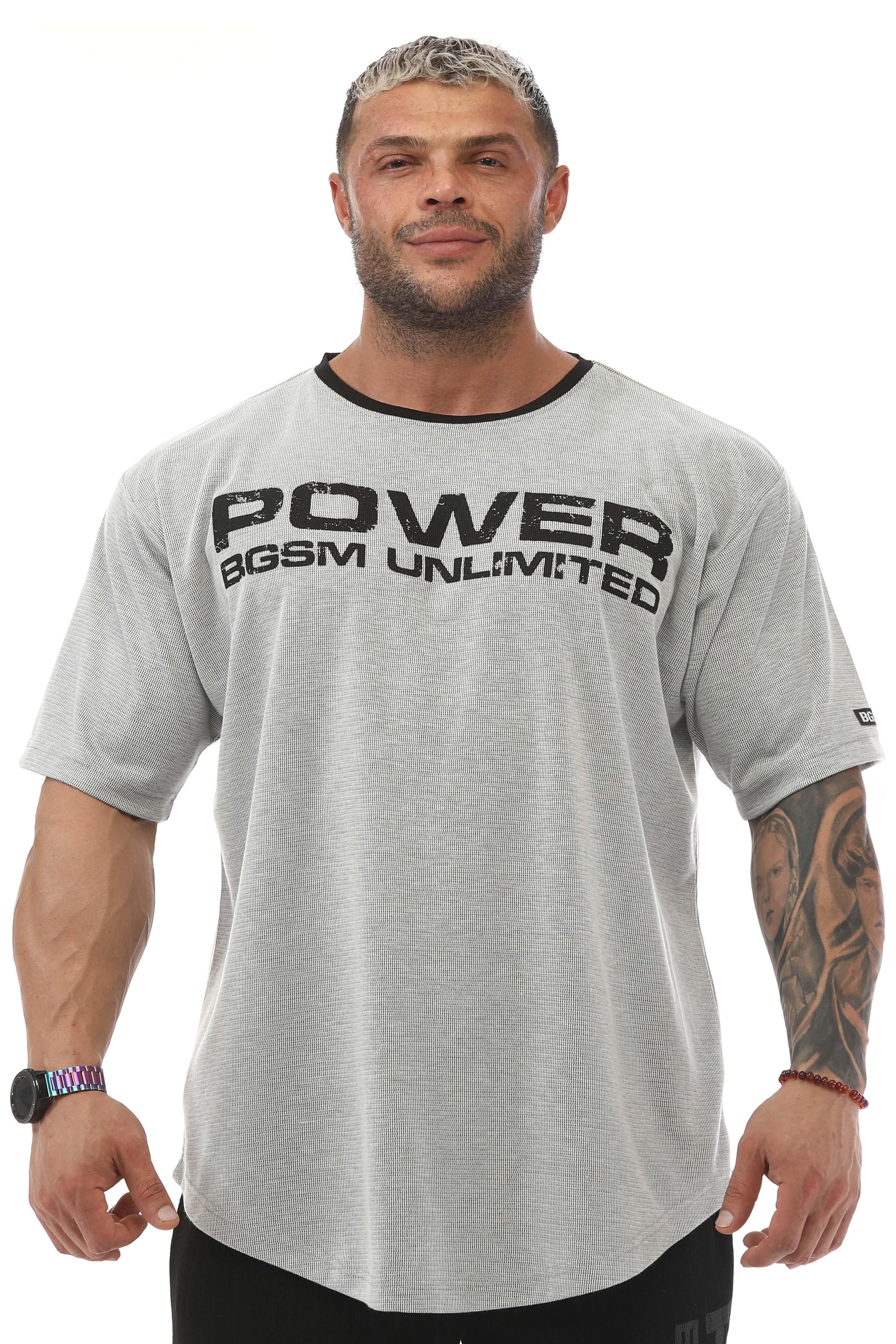 Oversize Pamuklu Spor T-shirt BGSM 3330