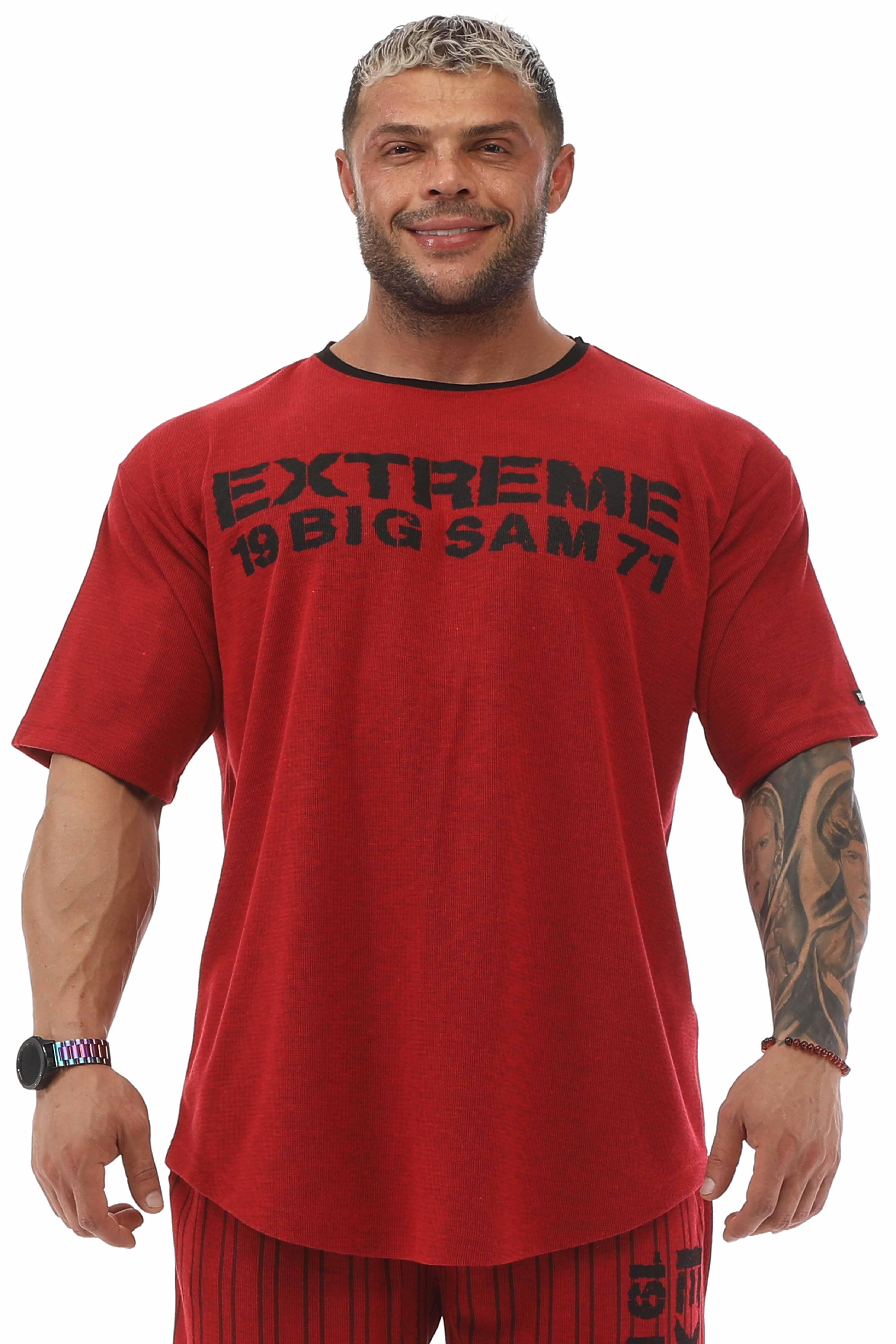 Oversize Pamuklu Spor T-shirt BGSM 3330