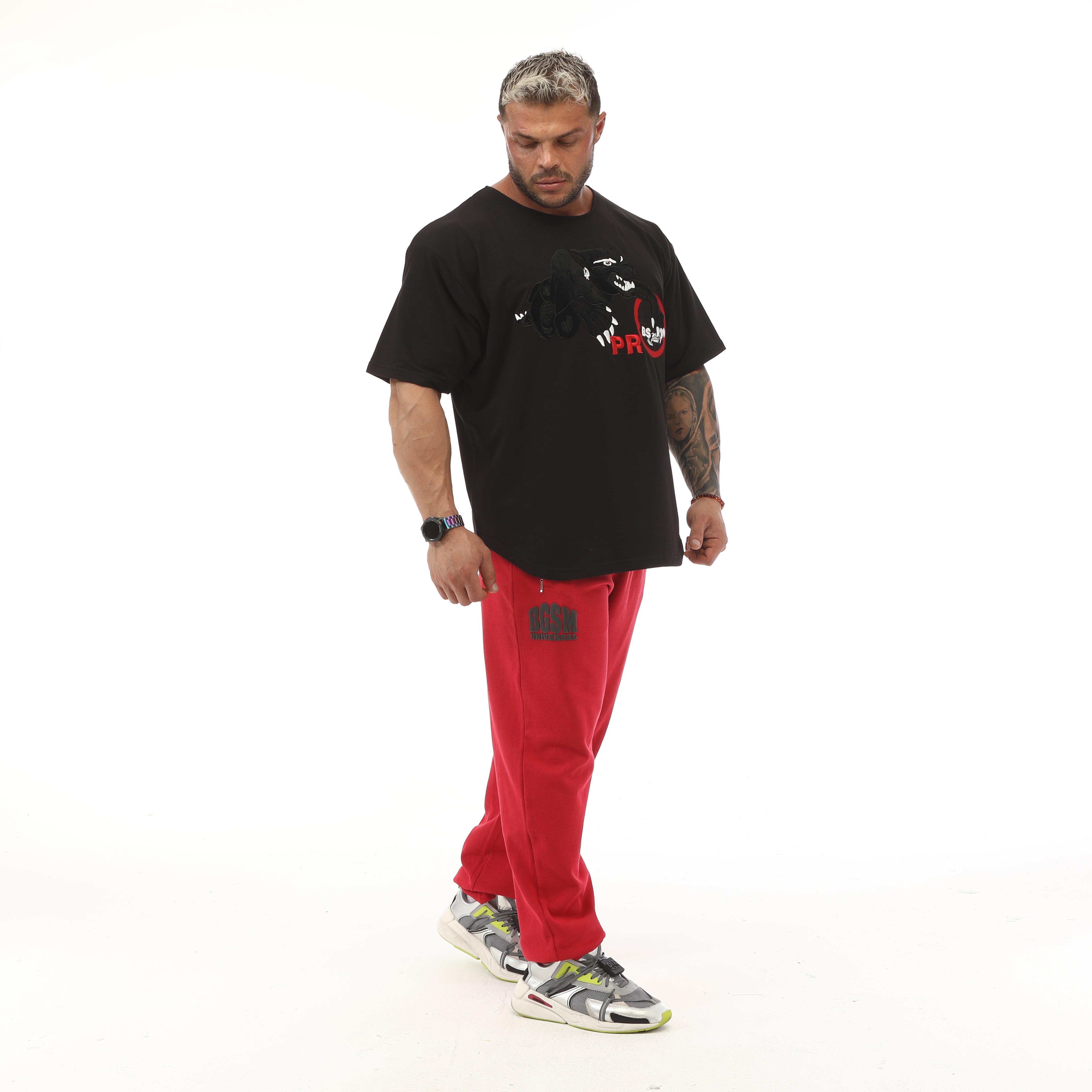 Oversize Pamuklu Spor T-shirt Big Sam 3232