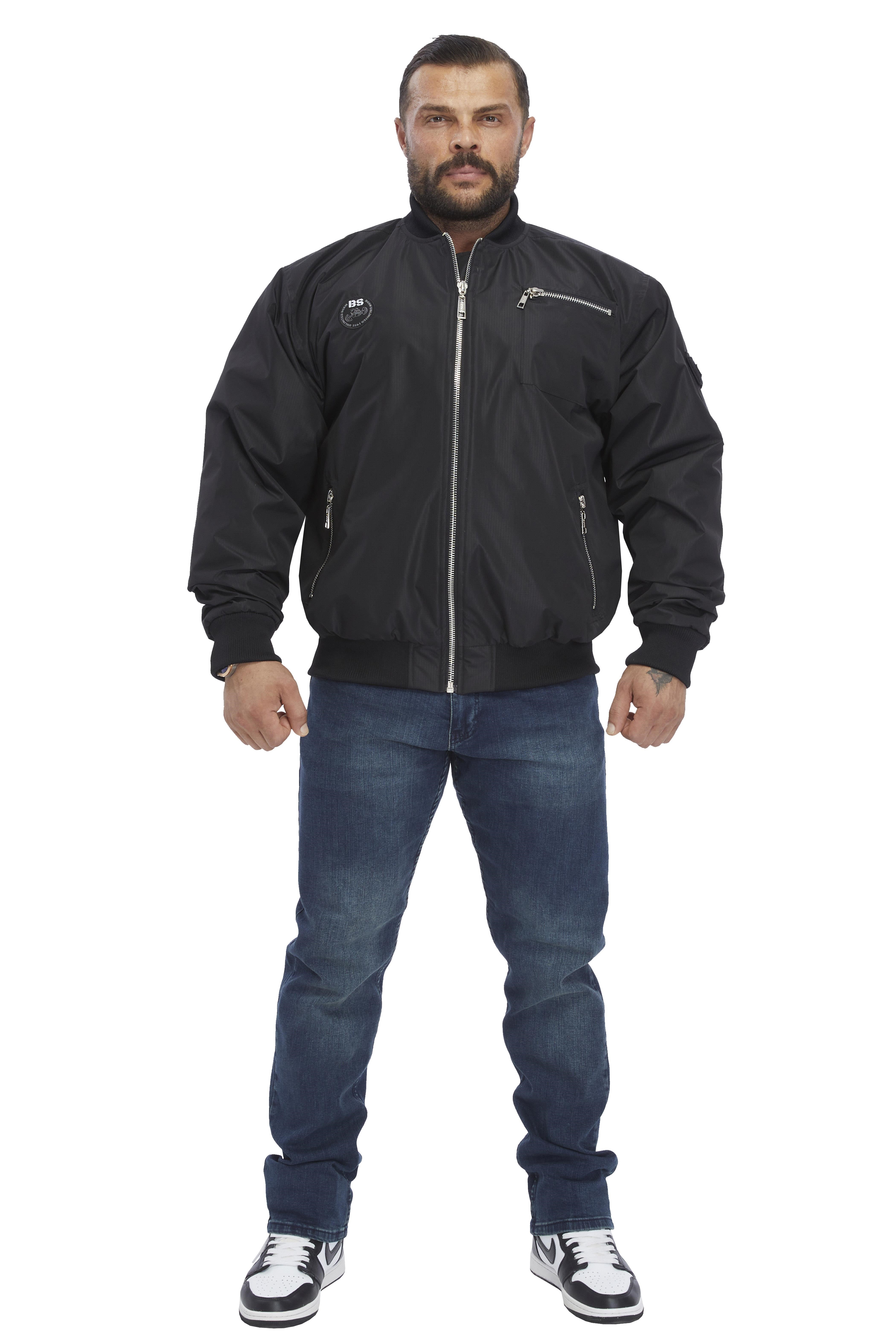 Oversize Pilot Mont Su Geçirmez Bomber Ceket BGSM 4084