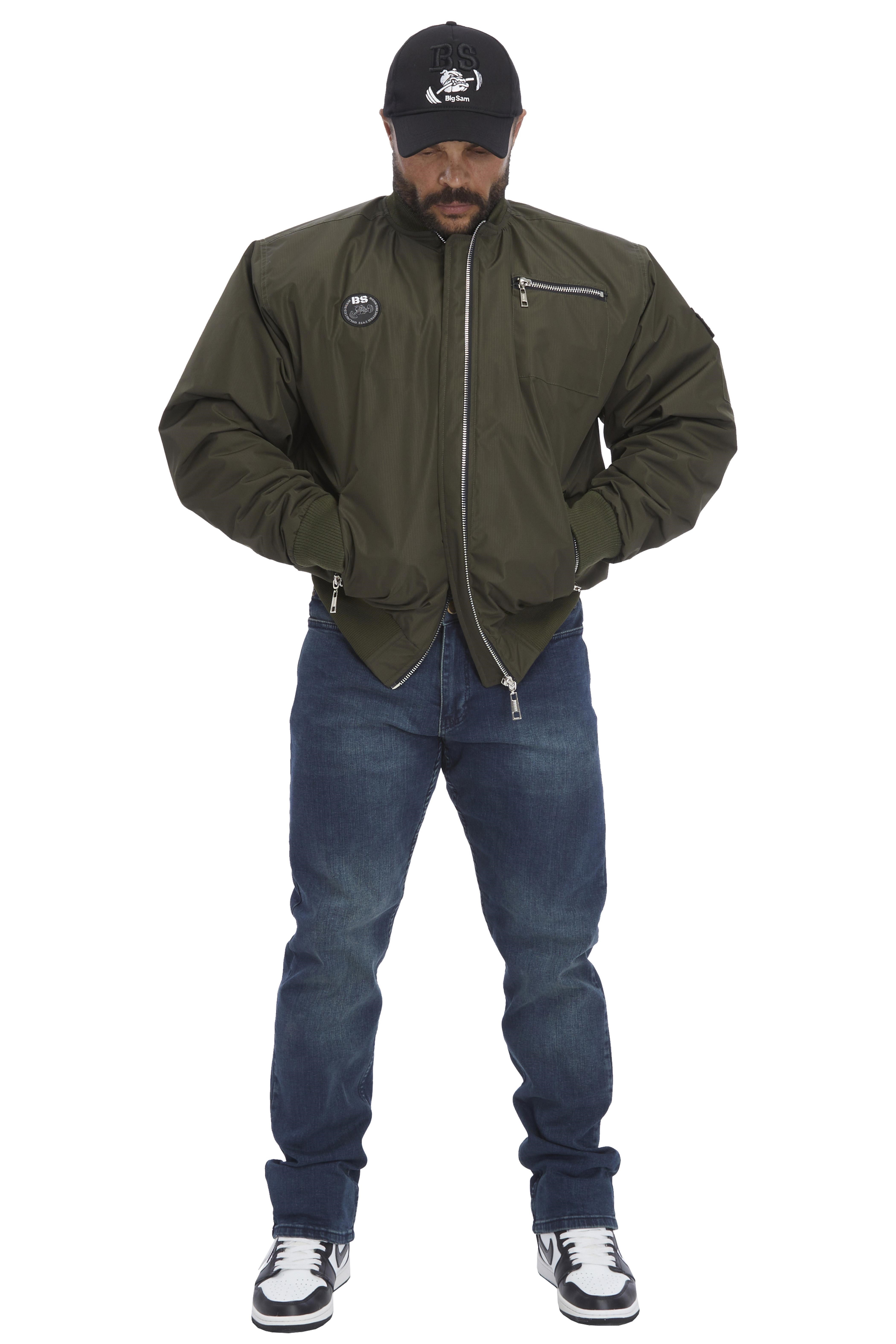 Oversize Pilot Mont Su Geçirmez Bomber Ceket BGSM 4084