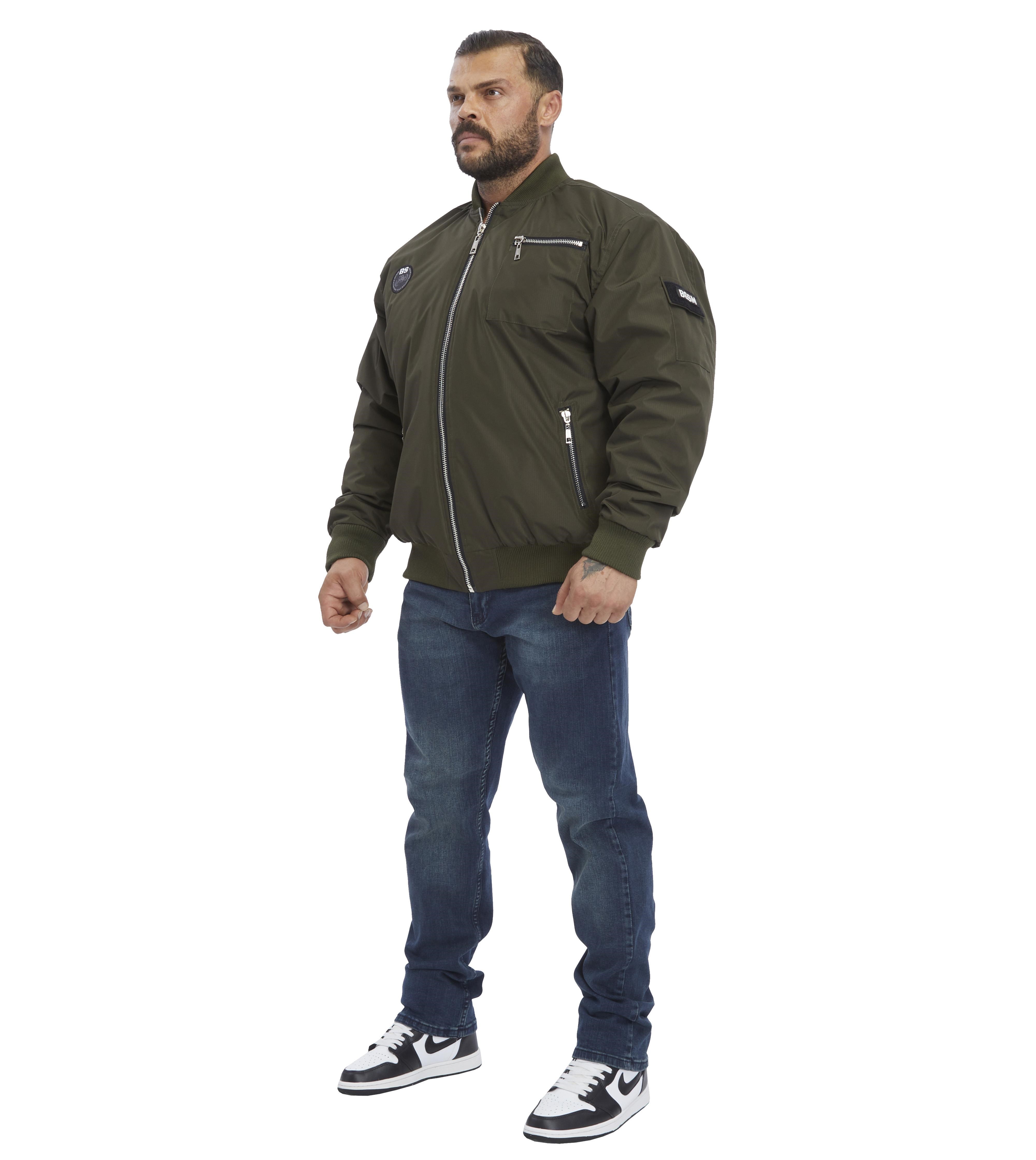 Oversize Pilot Mont Su Geçirmez Bomber Ceket BGSM 4084