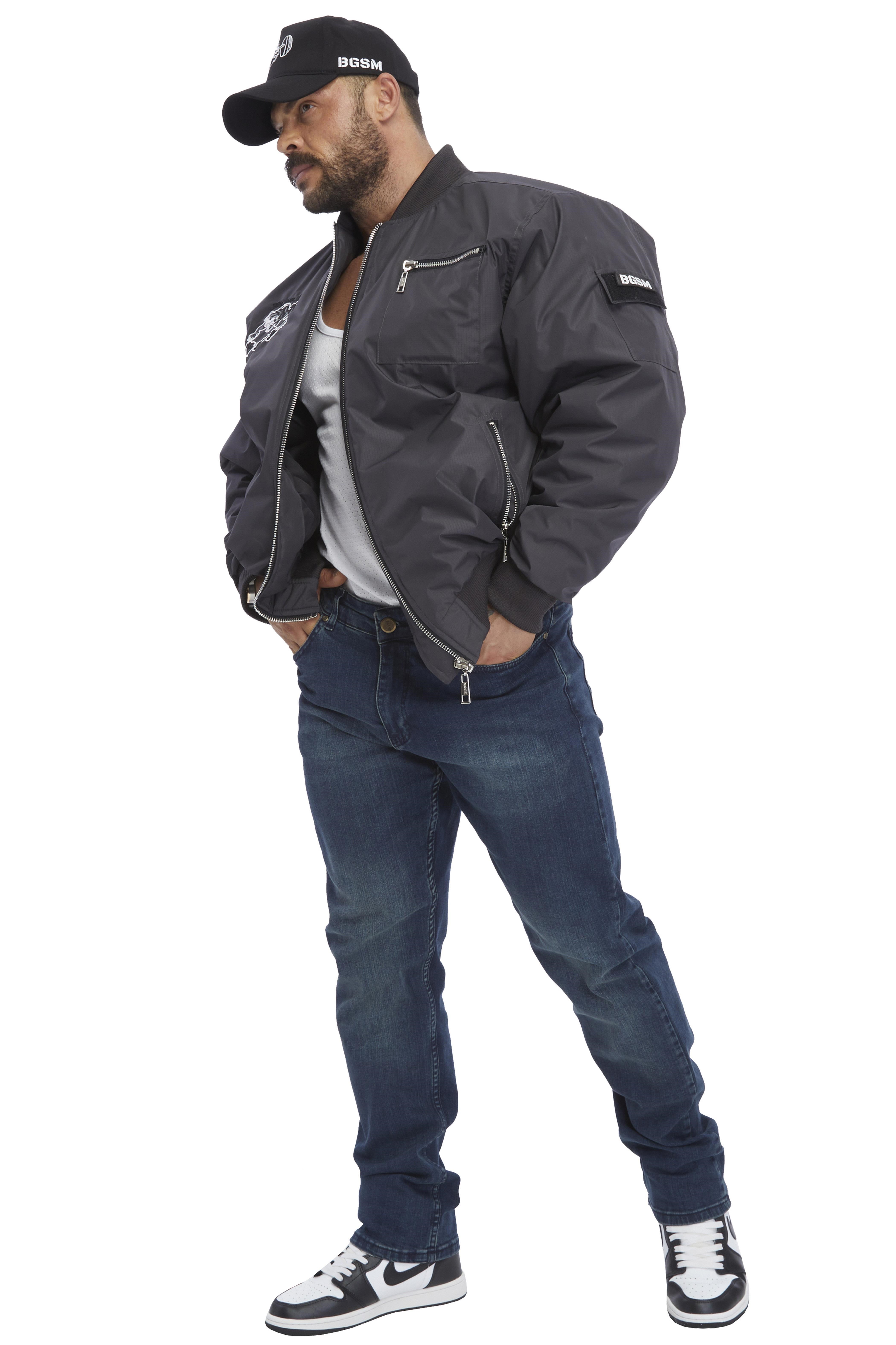 Oversize Pilot Mont Su Geçirmez Bomber Ceket BGSM 4084