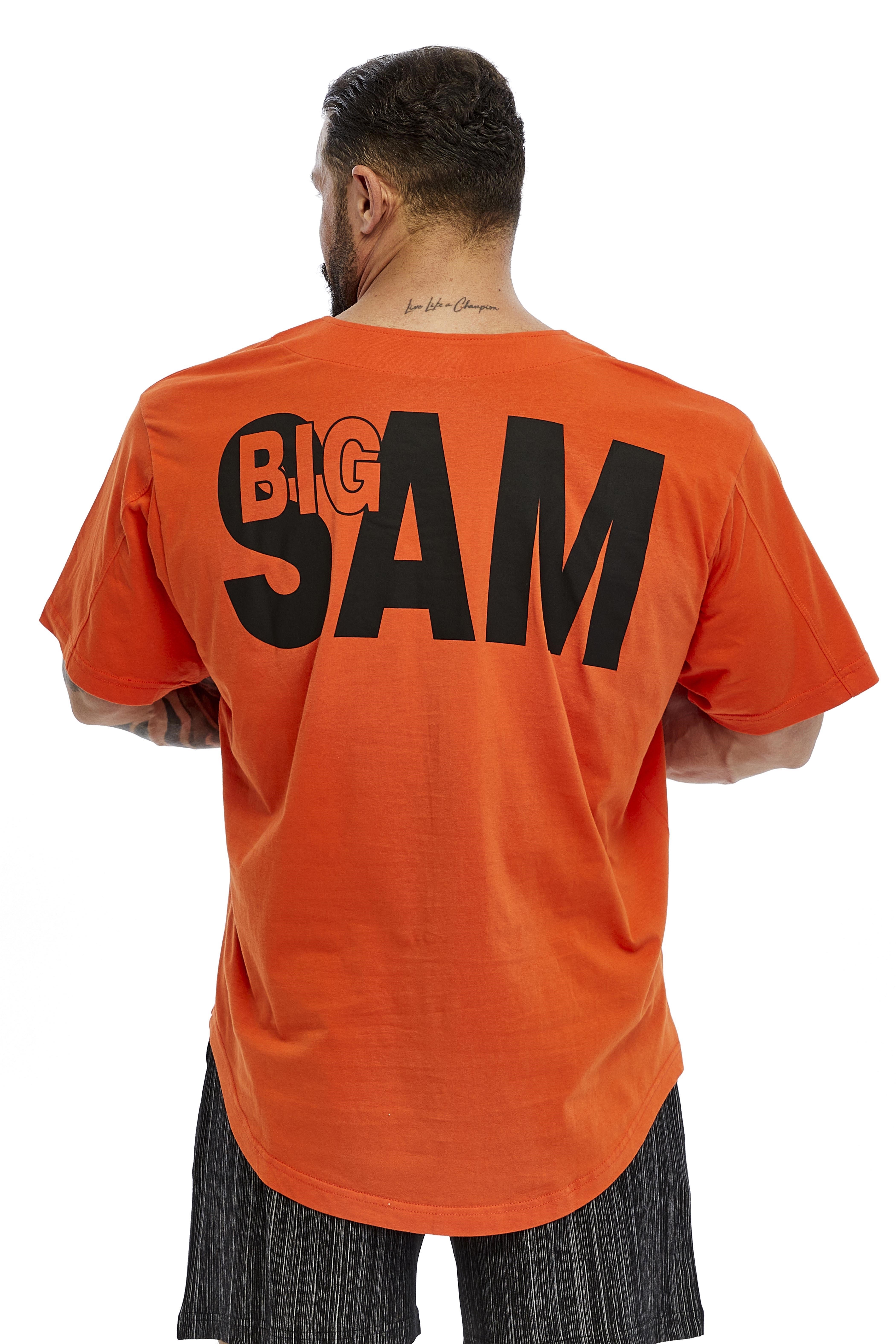 Oversize Rag Top Antrenman Tişörtü Big Sam 3341