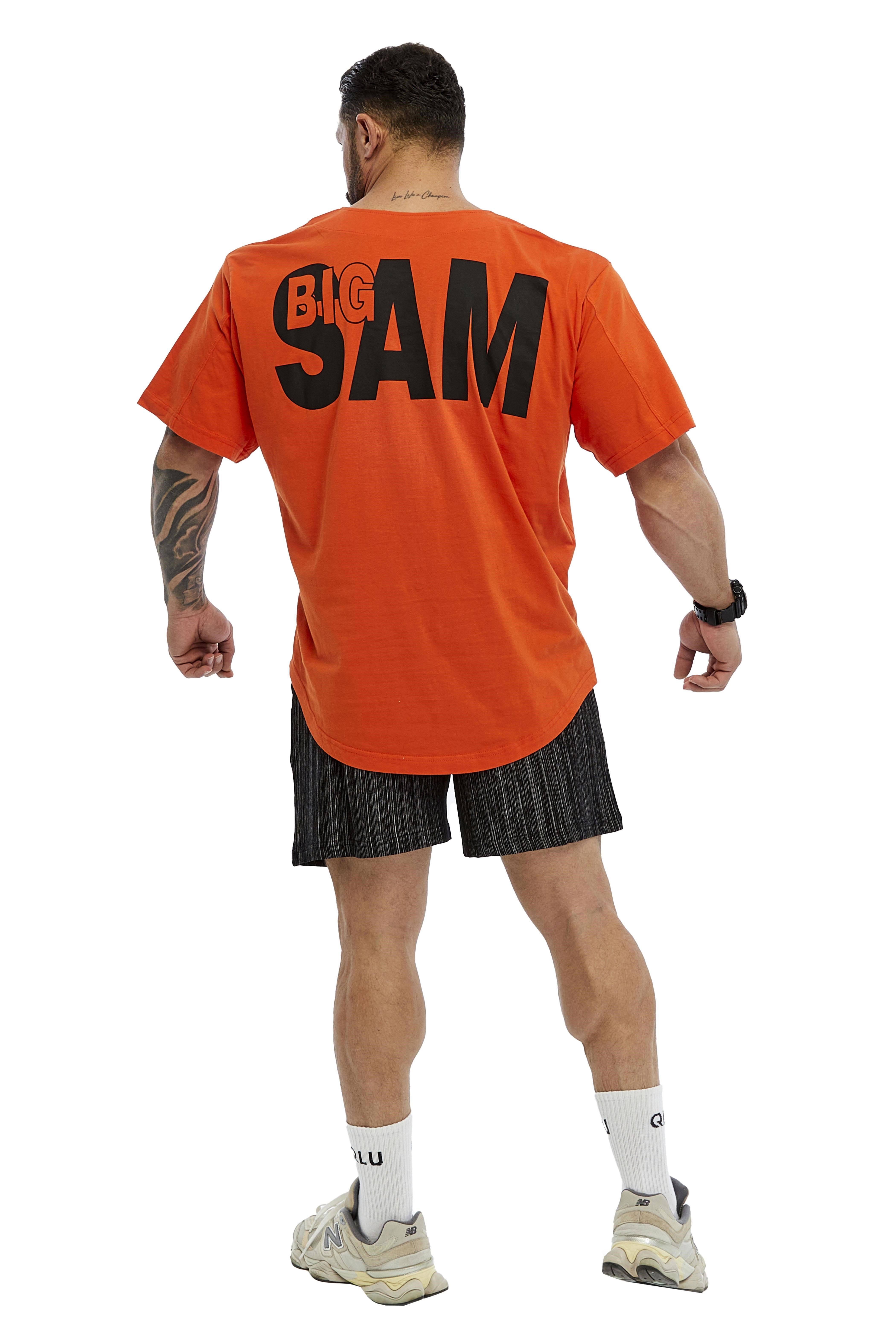 Oversize Rag Top Antrenman Tişörtü Big Sam 3341