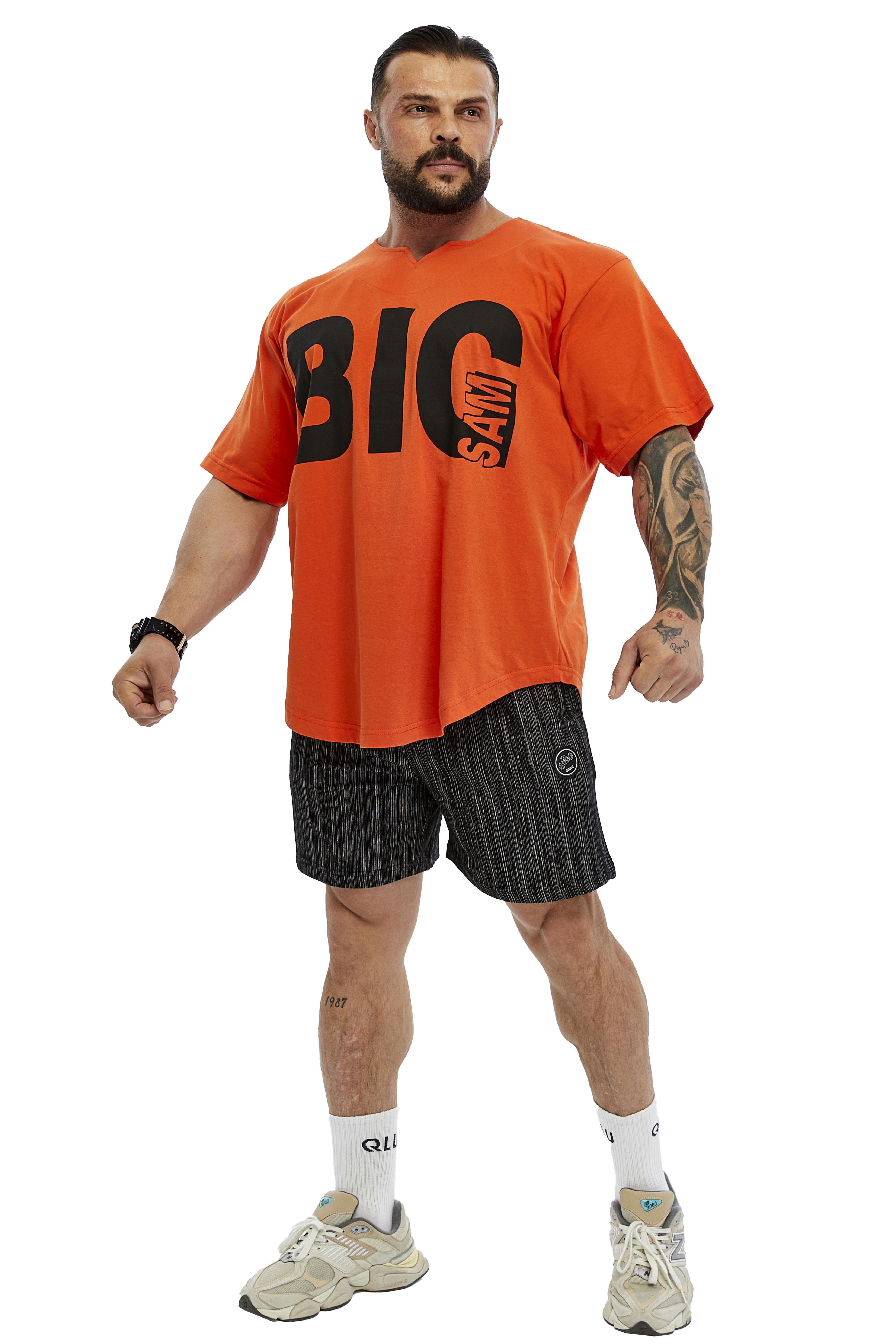 Oversize Rag Top Antrenman Tişörtü Big Sam 3341