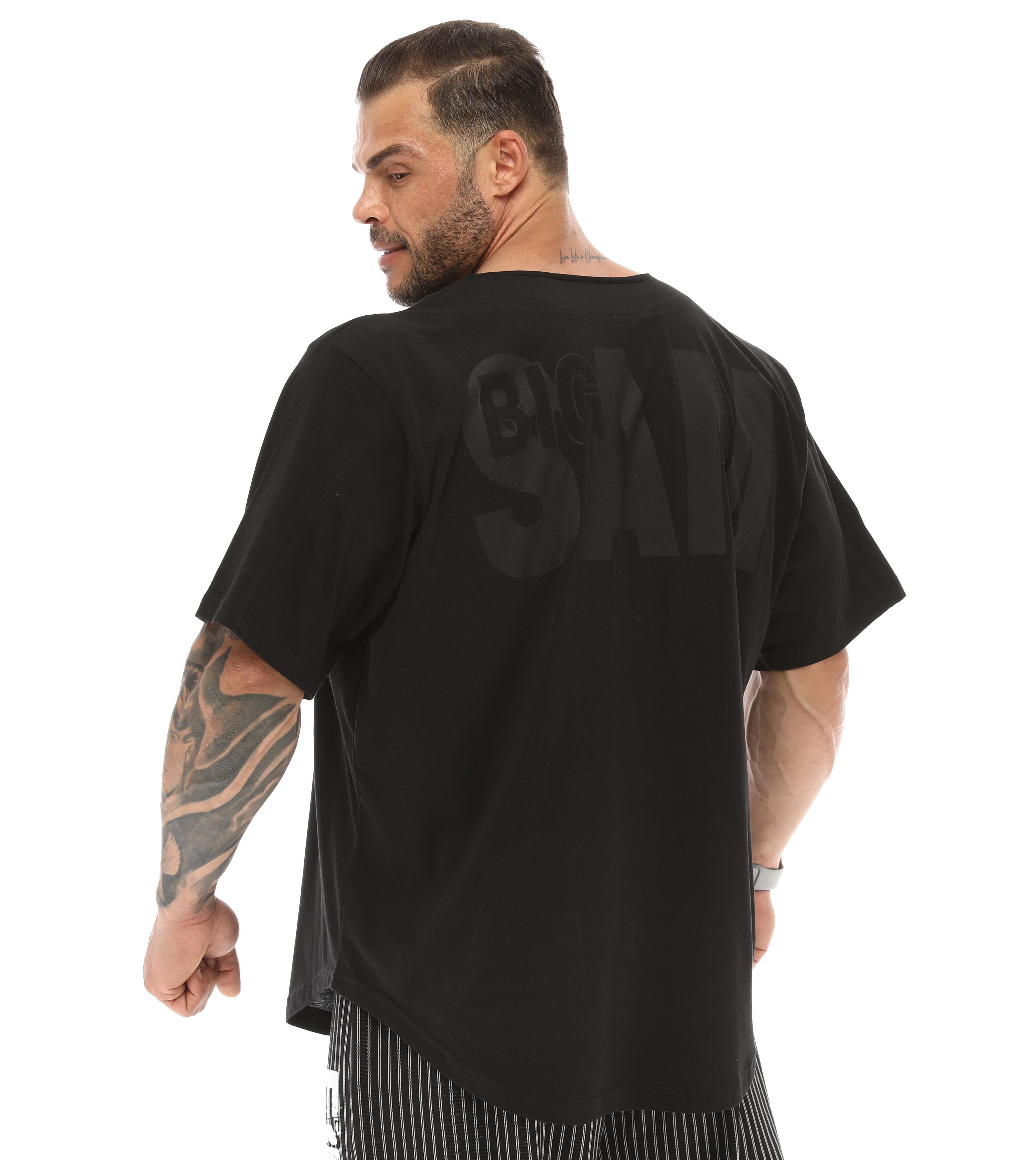 Oversize Rag Top Antrenman Tişörtü Big Sam 3341