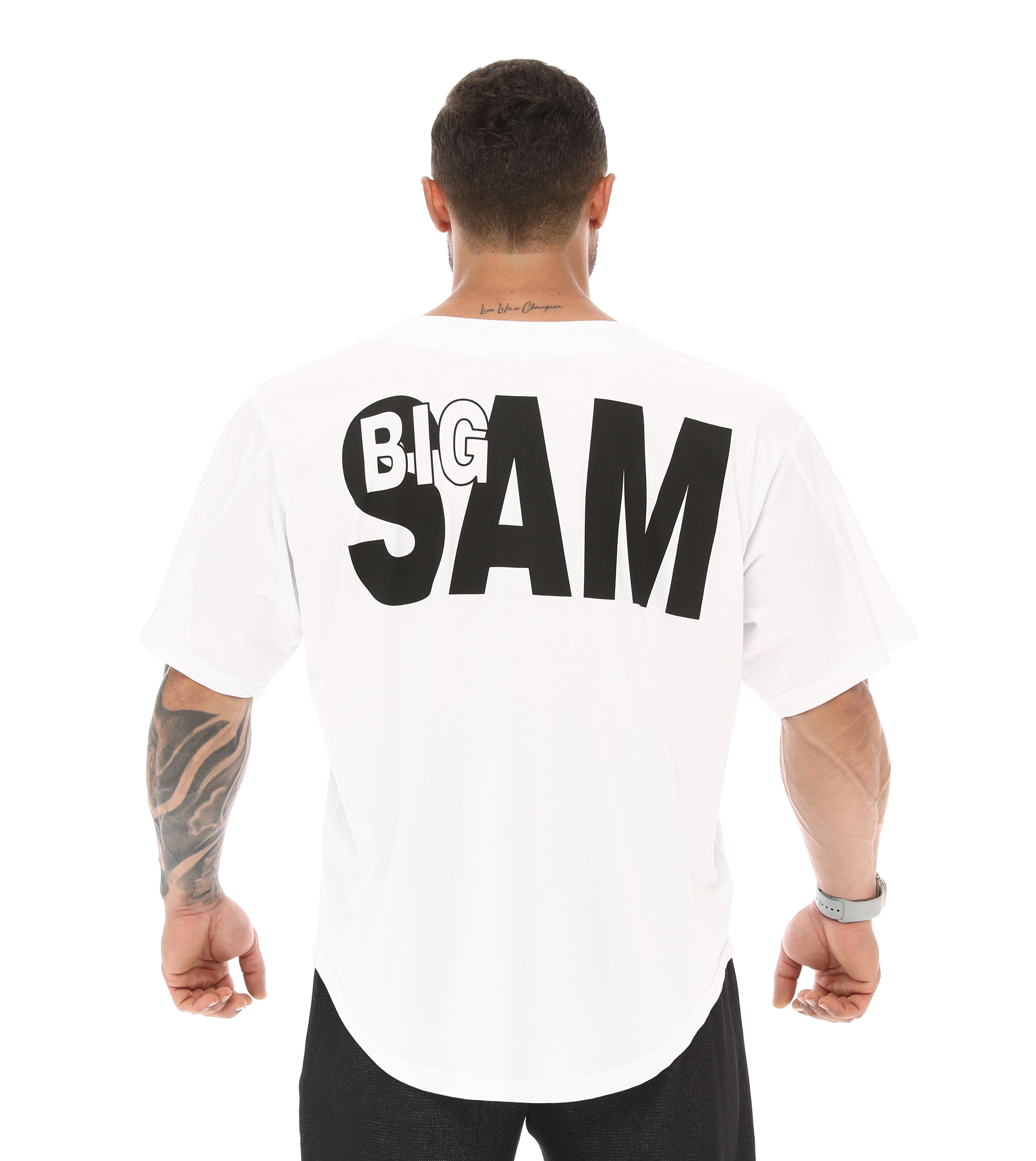 Oversize Rag Top Antrenman Tişörtü Big Sam 3341