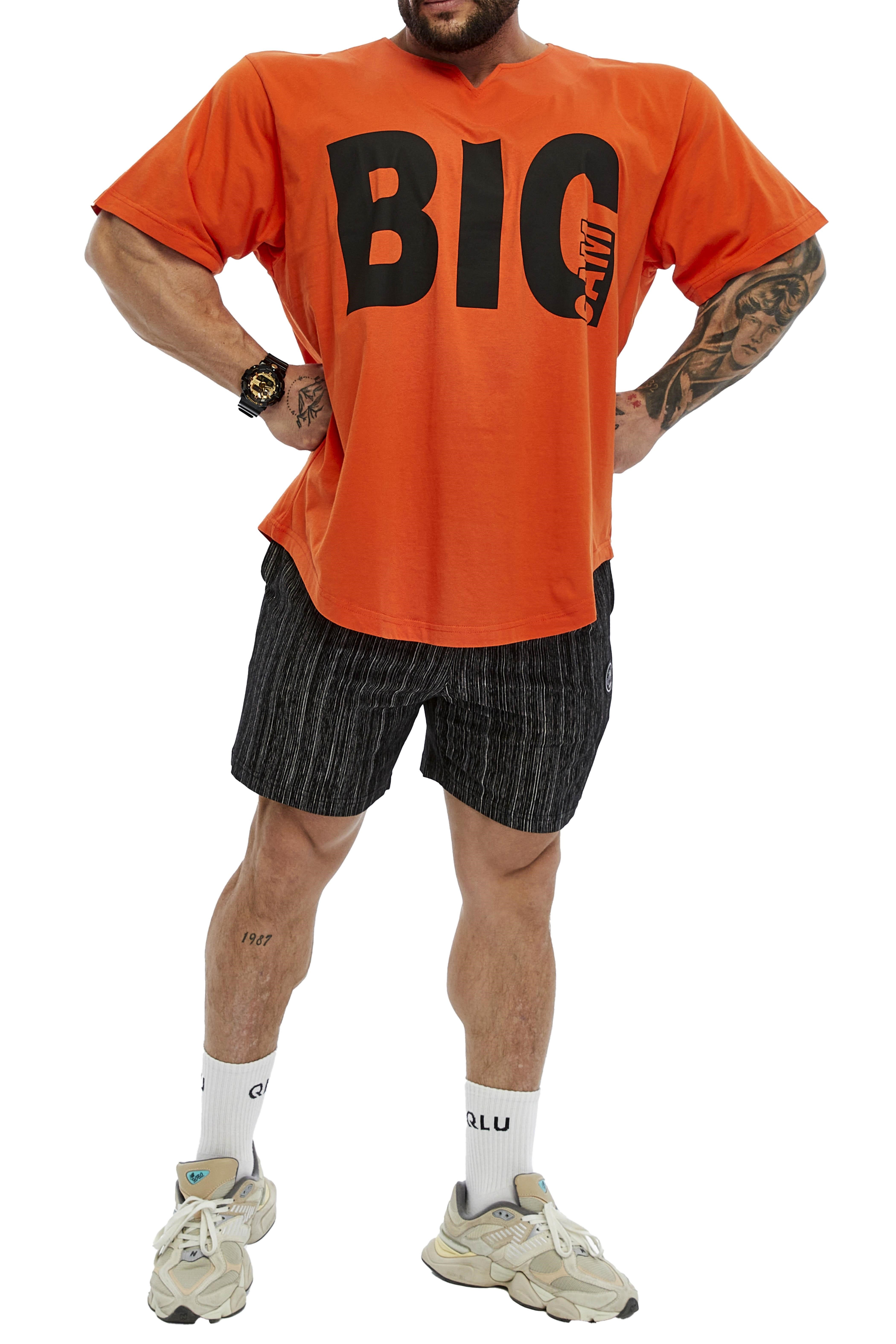 Oversize Rag Top Antrenman Tişörtü Big Sam 3341