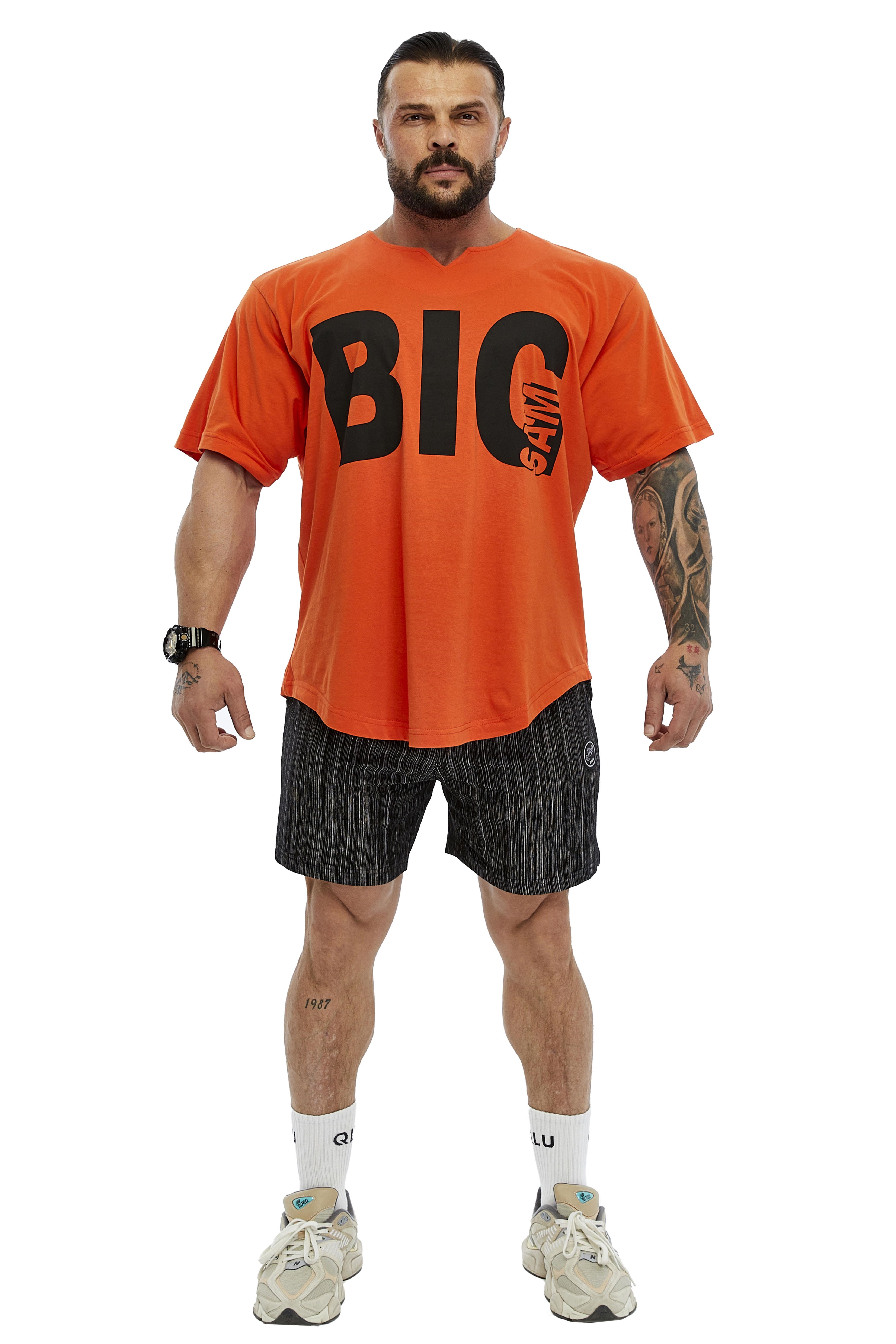 Oversize Rag Top Antrenman Tişörtü Big Sam 3341