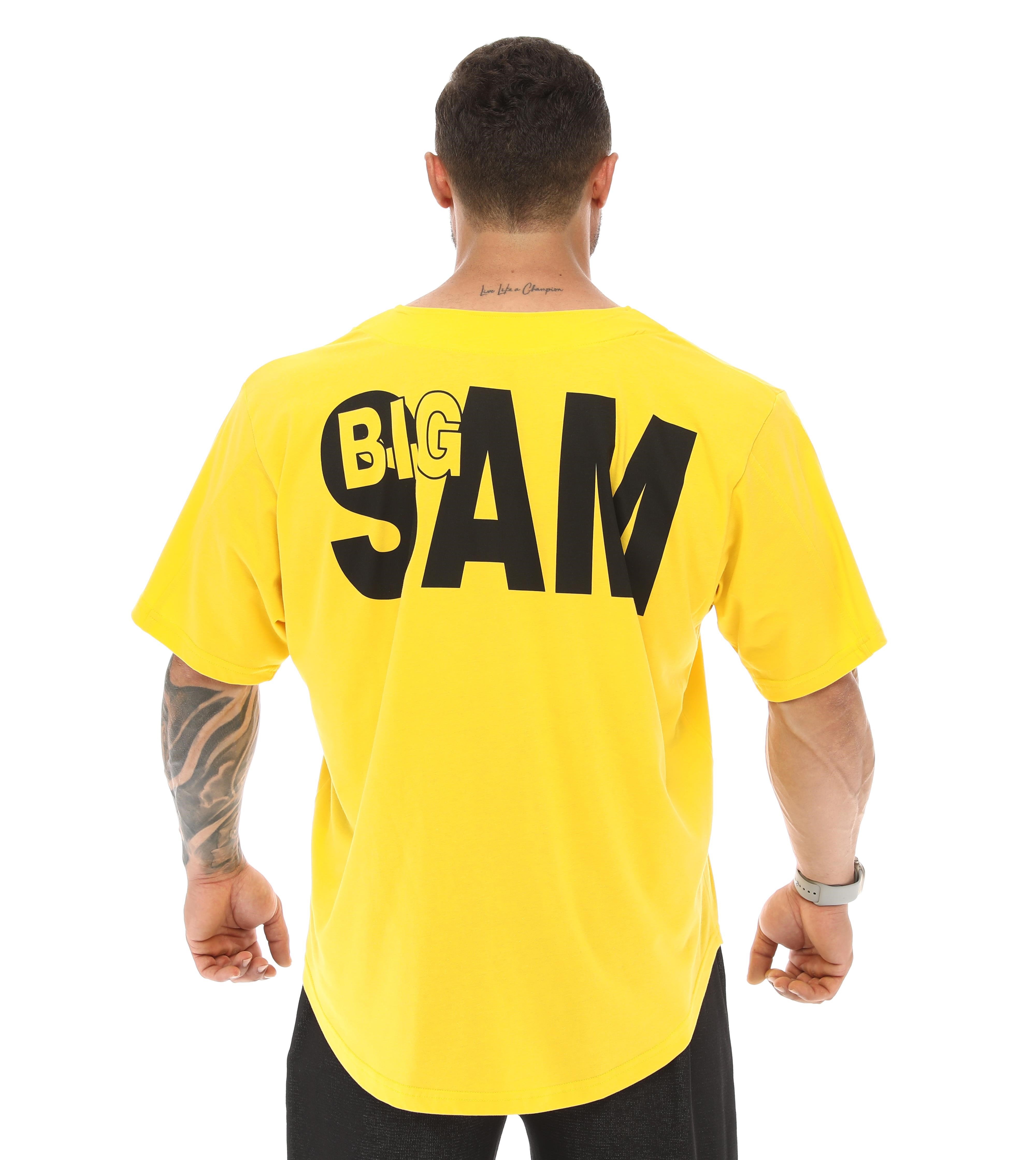 Oversize Rag Top Antrenman Tişörtü Big Sam 3341