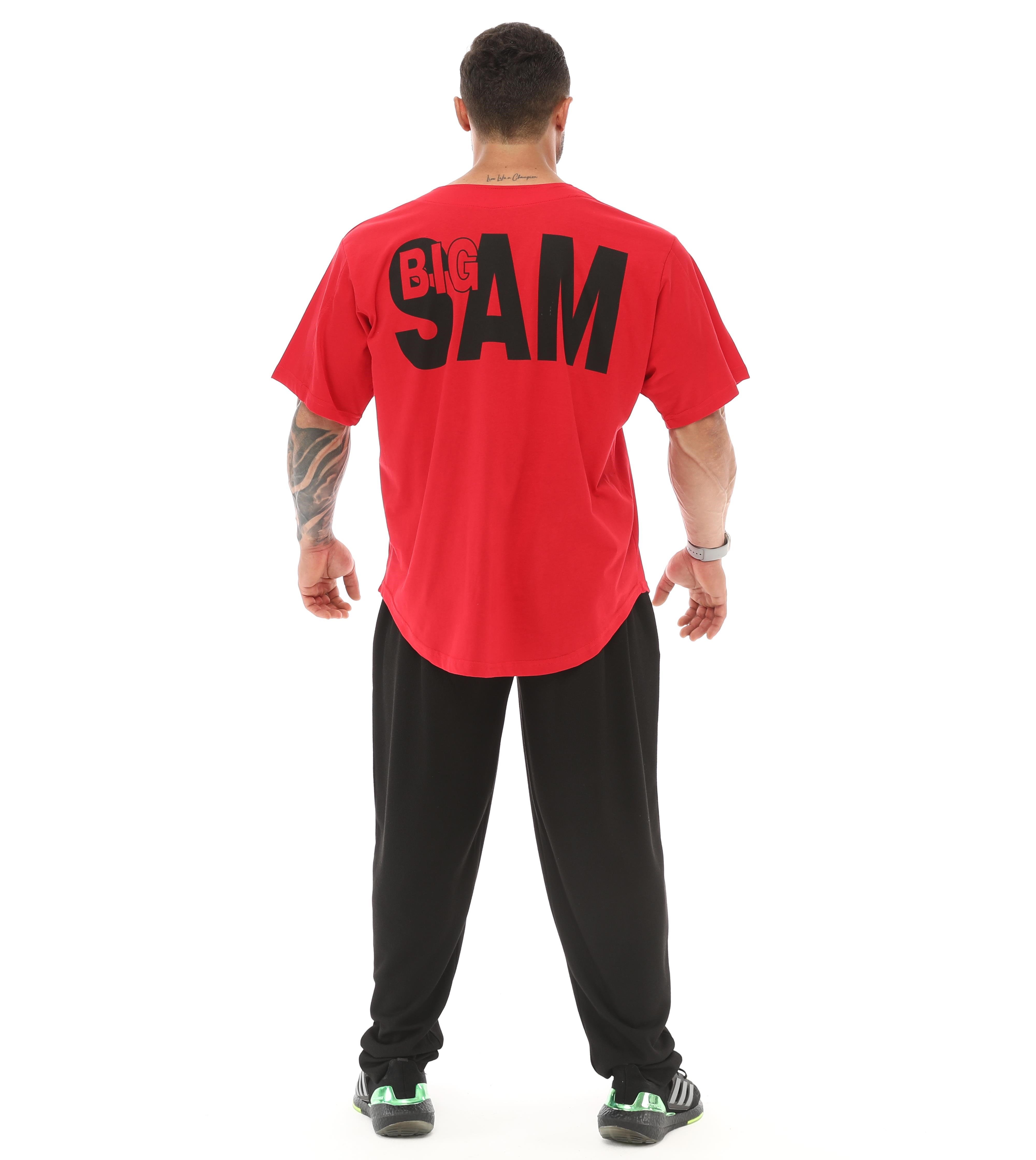 Oversize Rag Top Antrenman Tişörtü Big Sam 3341