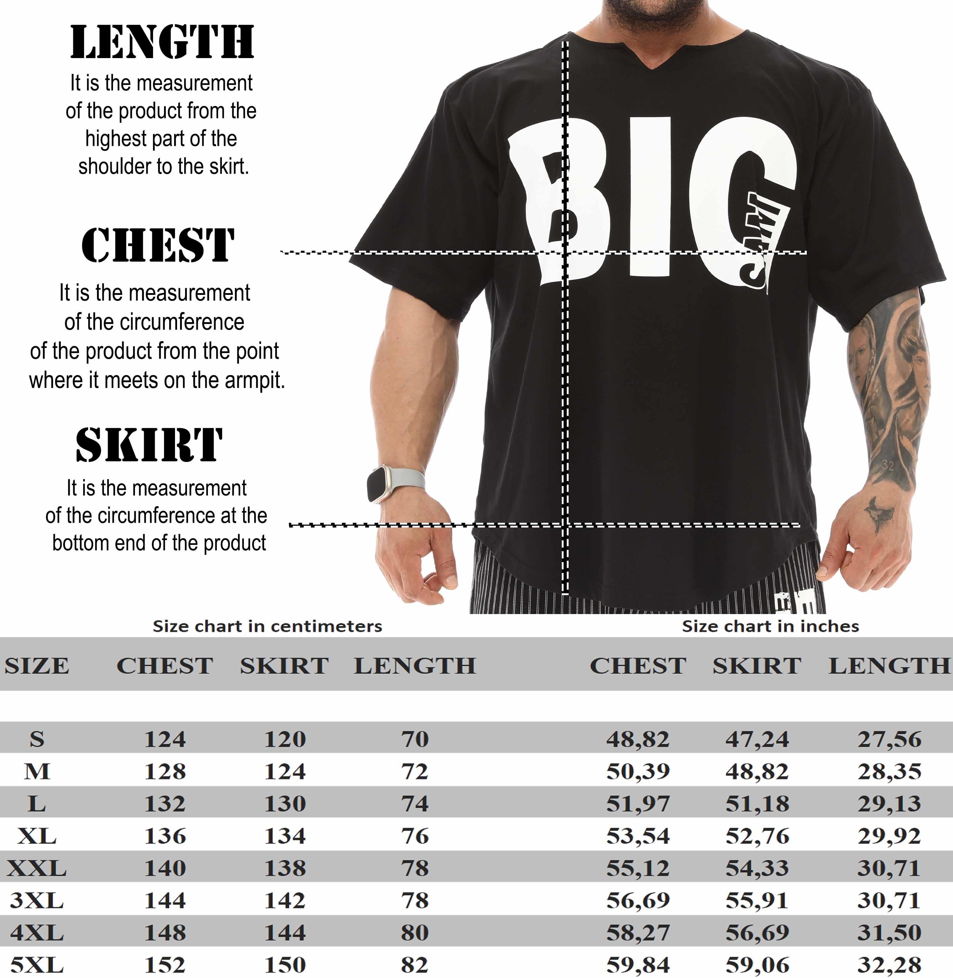Oversize Rag Top Antrenman Tişörtü Big Sam 3341