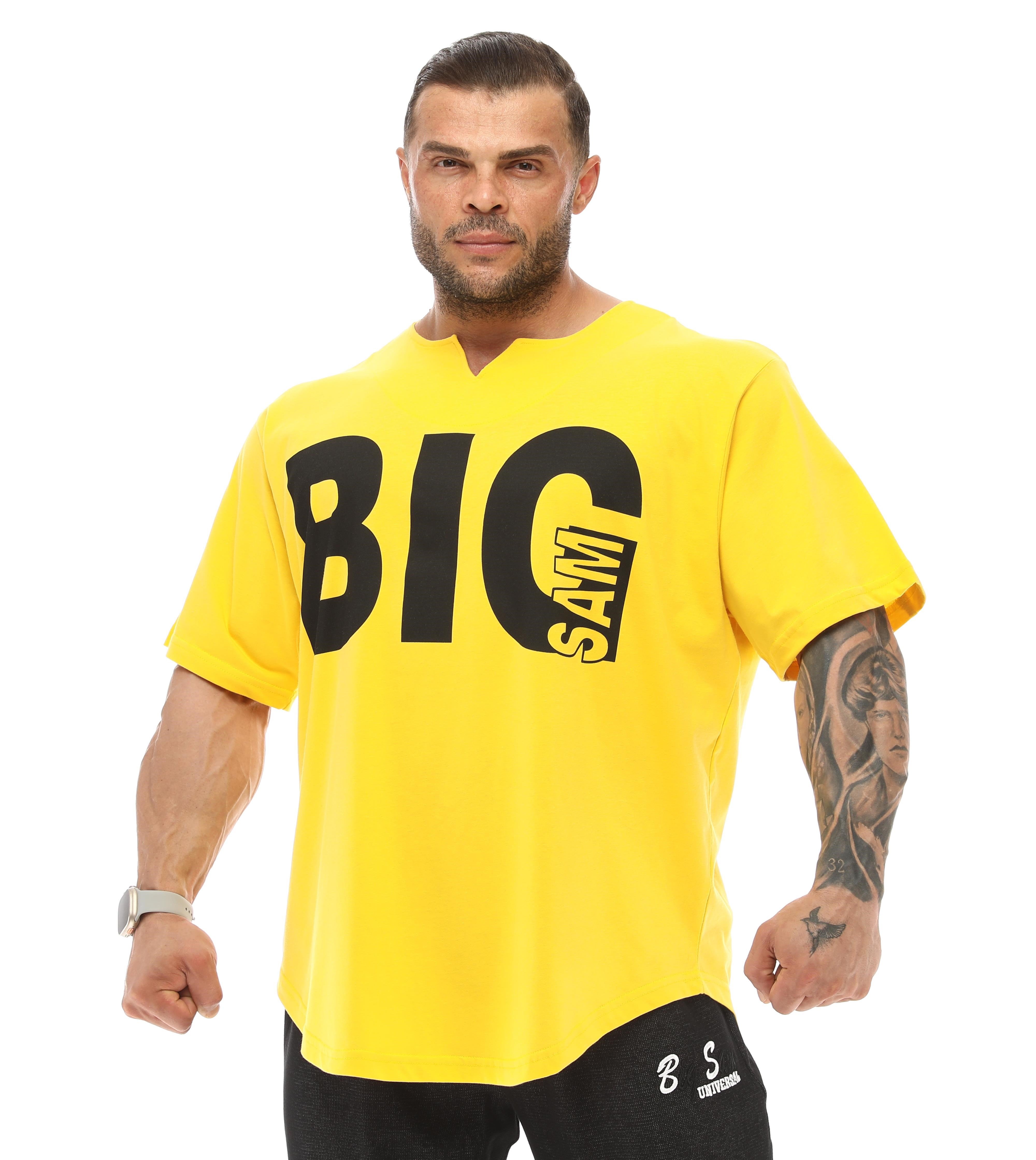 Oversize Rag Top Antrenman Tişörtü Big Sam 3341