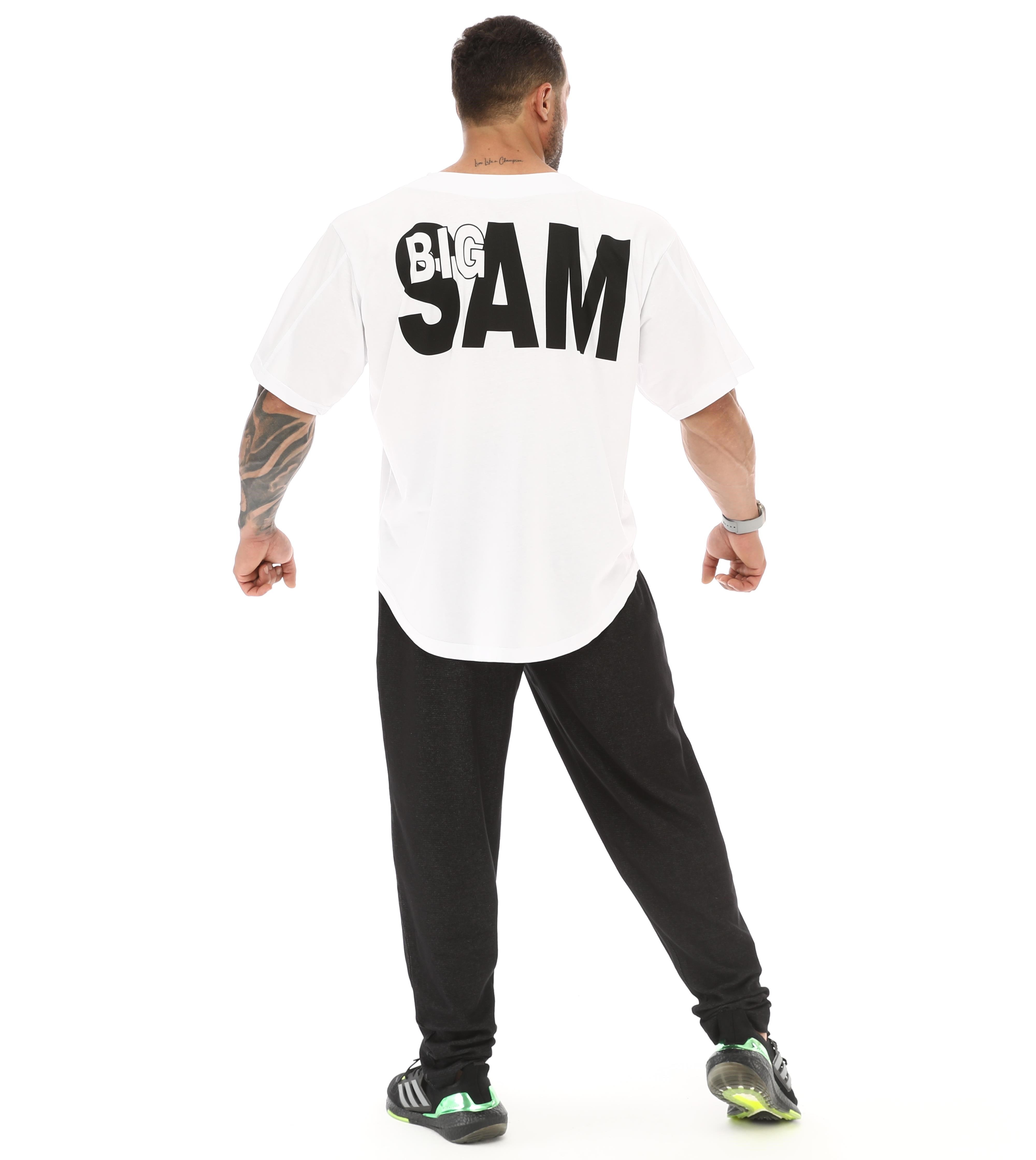 Oversize Rag Top Antrenman Tişörtü Big Sam 3341