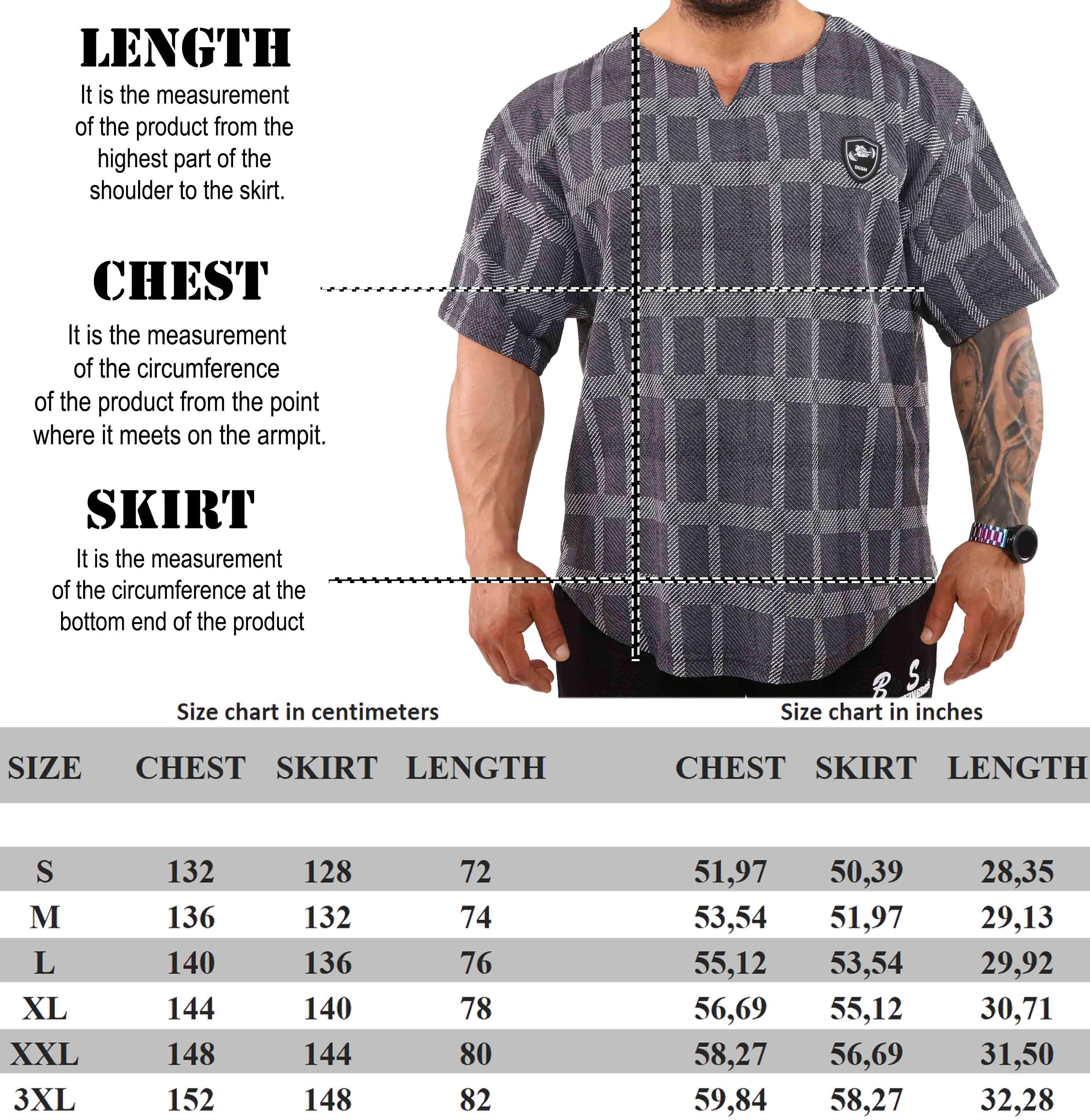 Oversize T-shirt Antrenman Üstü Rag Top BGSM 3326
