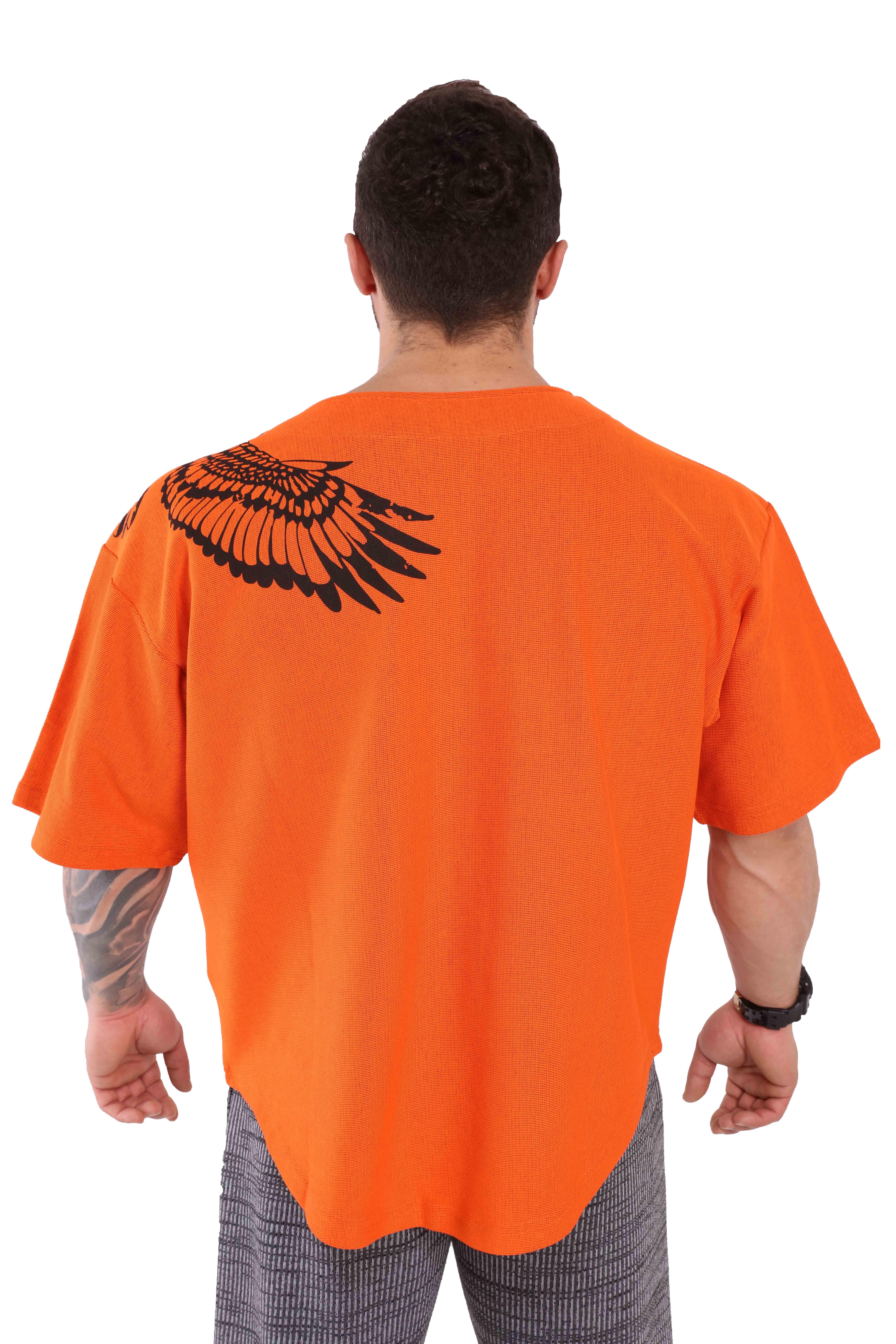 Oversize T-shirt Geniş Kesim Pamuklu Rag Top Big Sam 3242