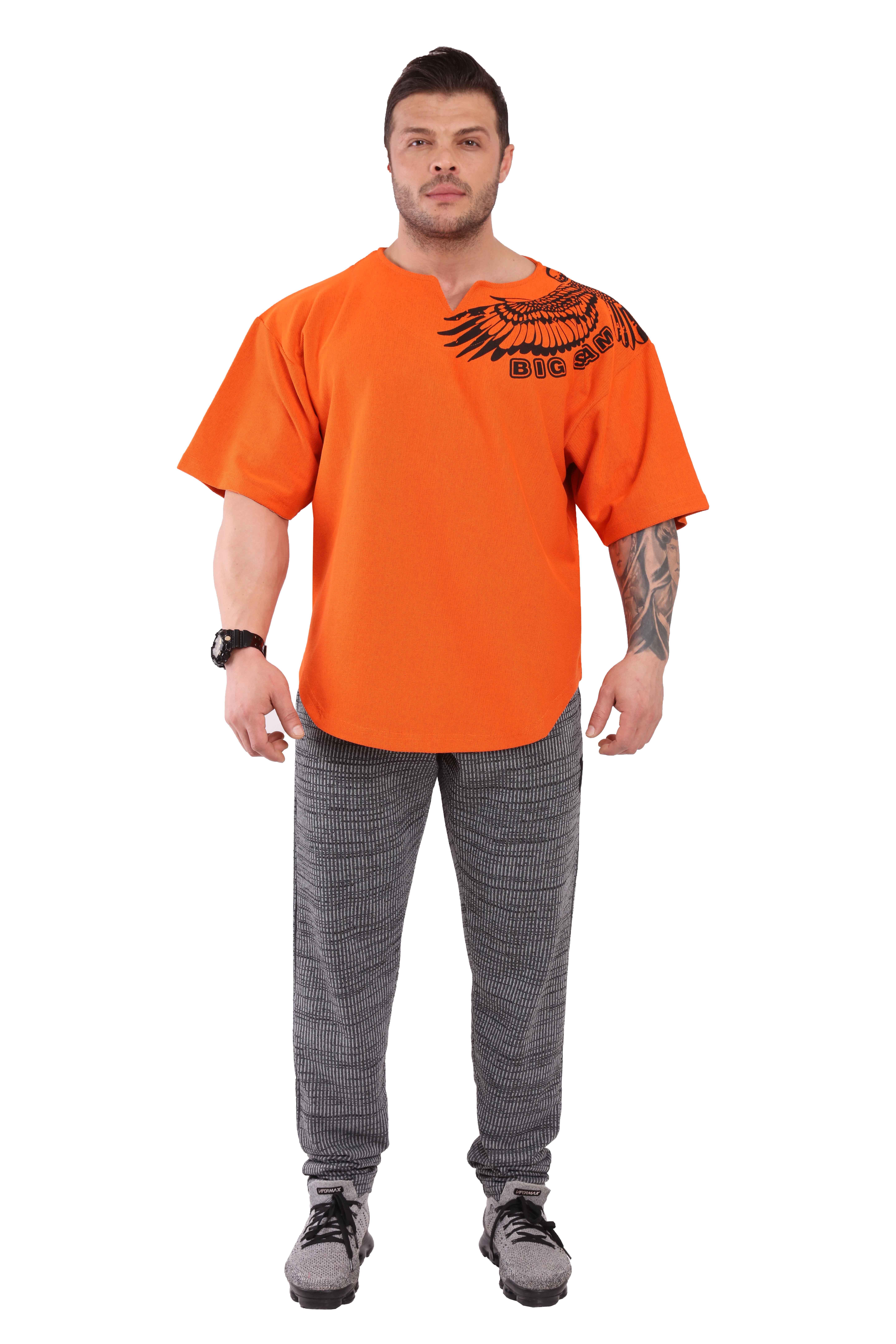 Oversize T-shirt Geniş Kesim Pamuklu Rag Top Big Sam 3242