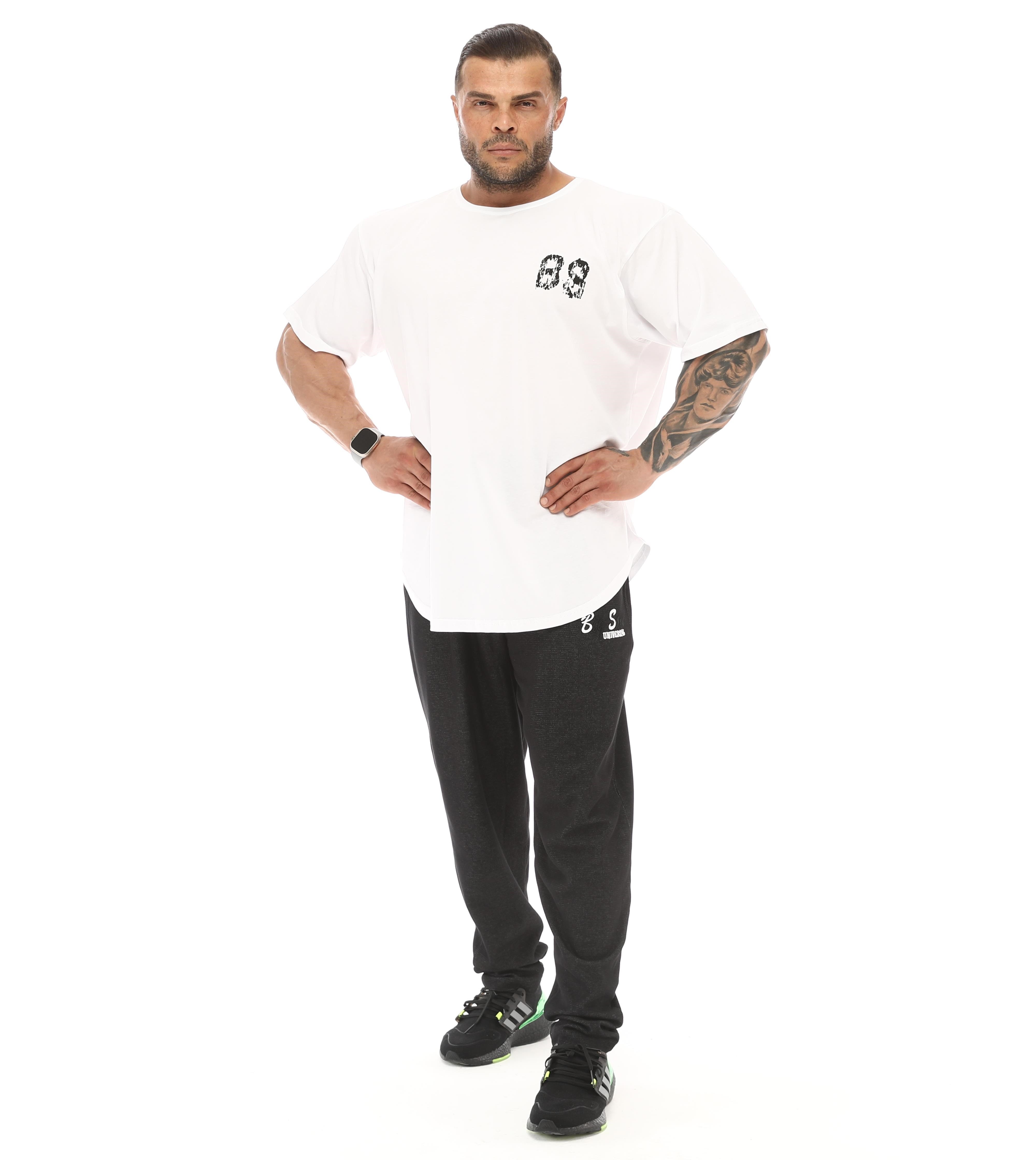 Oversize T-shirt Rag Top Antrenman Üstü Big Sam 3340