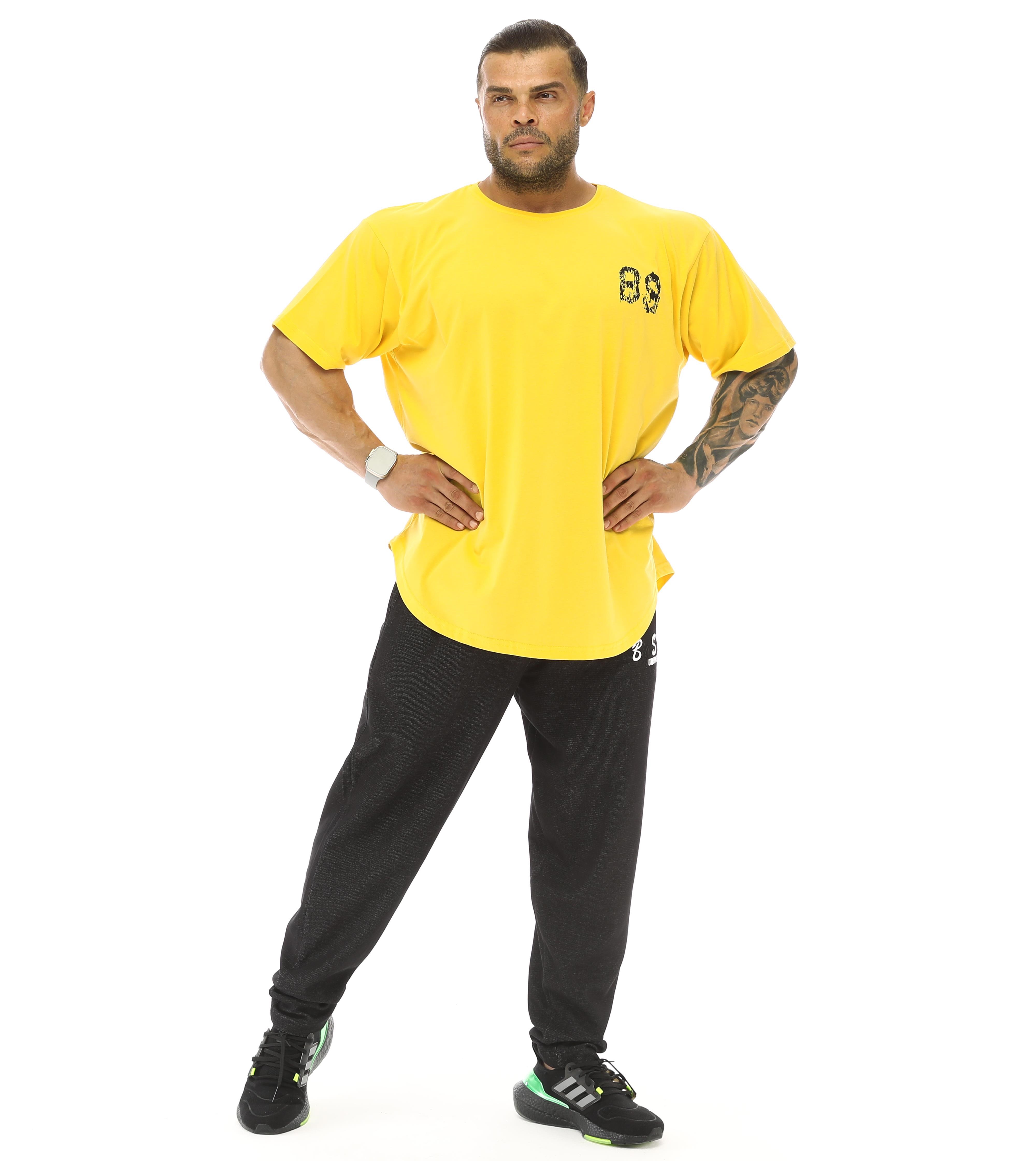 Oversize T-shirt Rag Top Antrenman Üstü Big Sam 3340