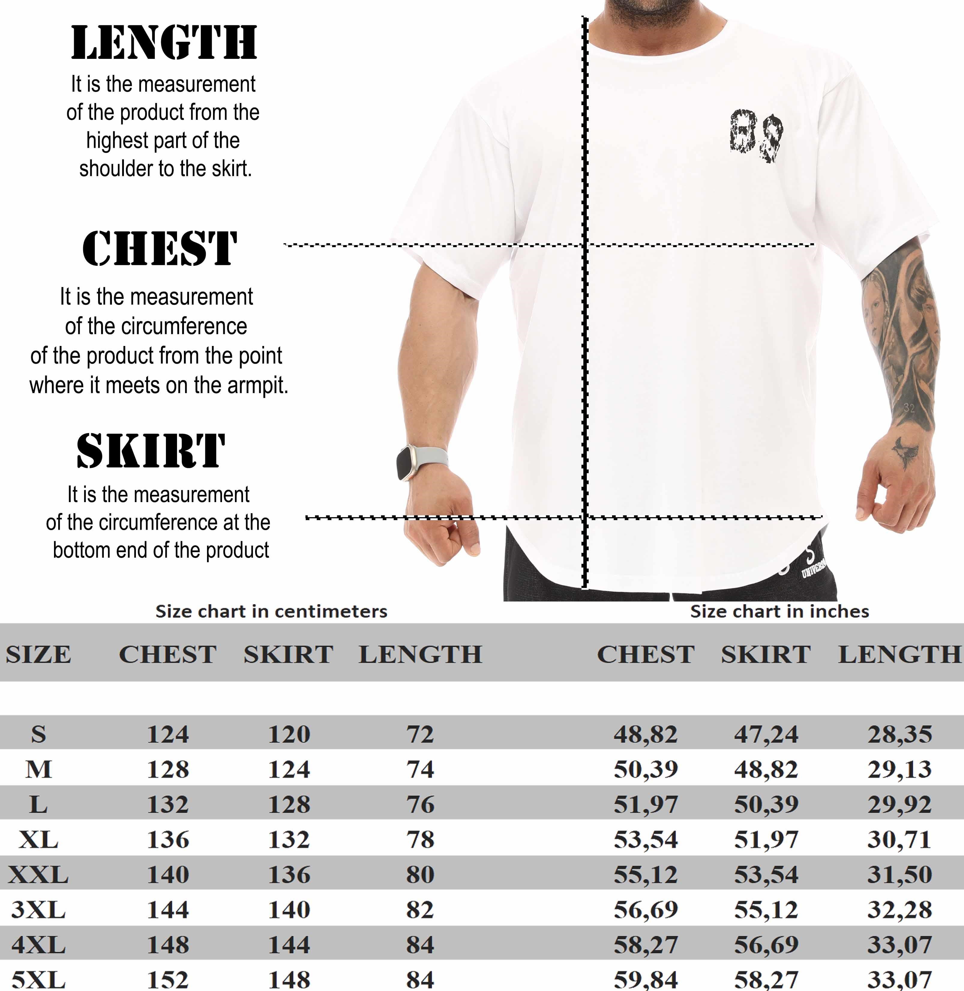 Oversize T-shirt Rag Top Antrenman Üstü Big Sam 3340