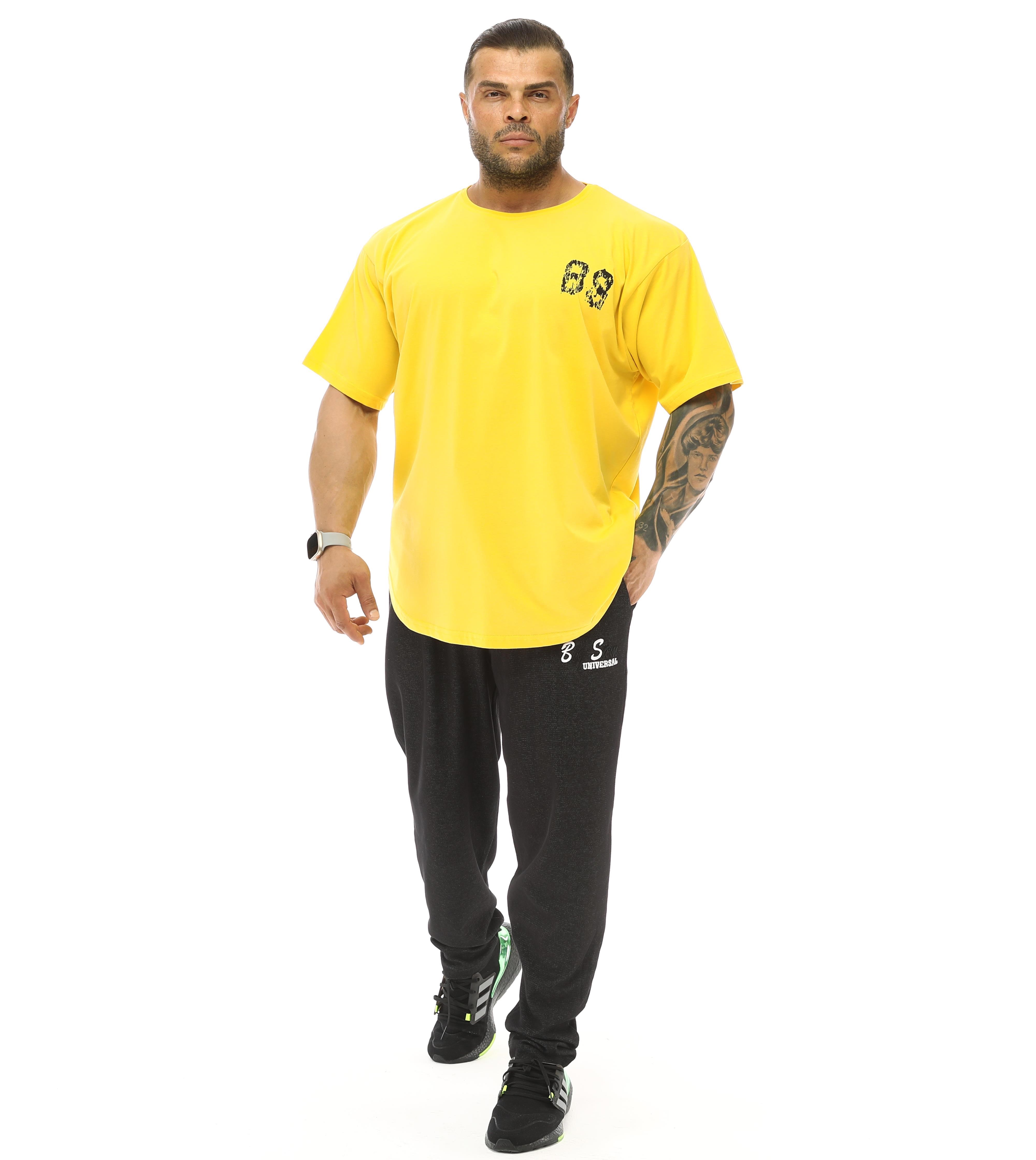 Oversize T-shirt Rag Top Antrenman Üstü Big Sam 3340