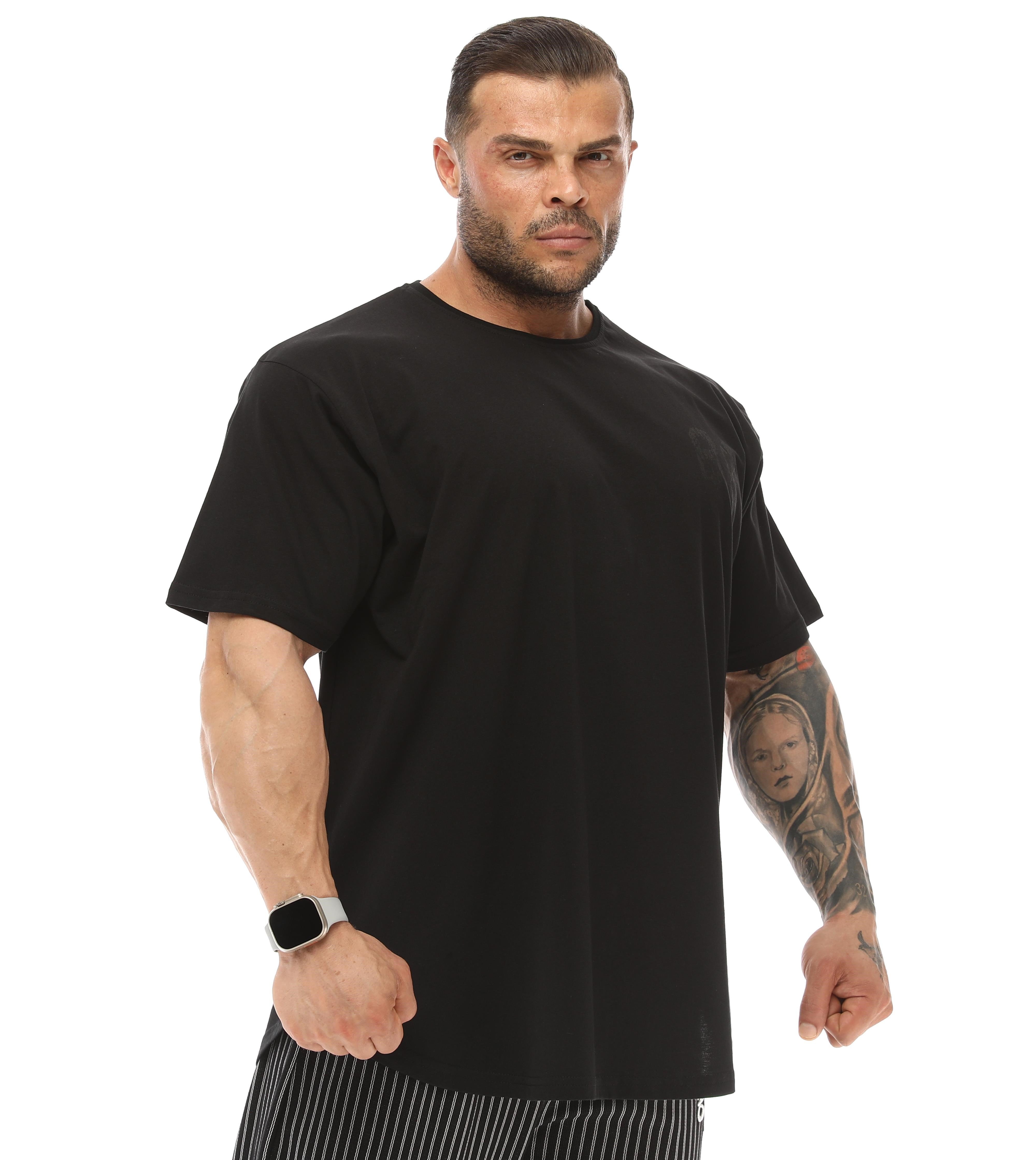 Oversize T-shirt Rag Top Antrenman Üstü Big Sam 3340